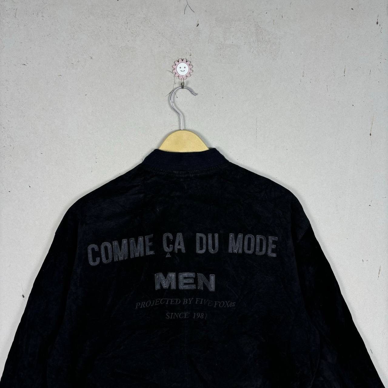 Japanese Brand Comme Ca Du Mode Men Vintage Suede Leather Bomber Jacket M/L Size US L / EU 52-54 / 3 - 3 Thumbnail