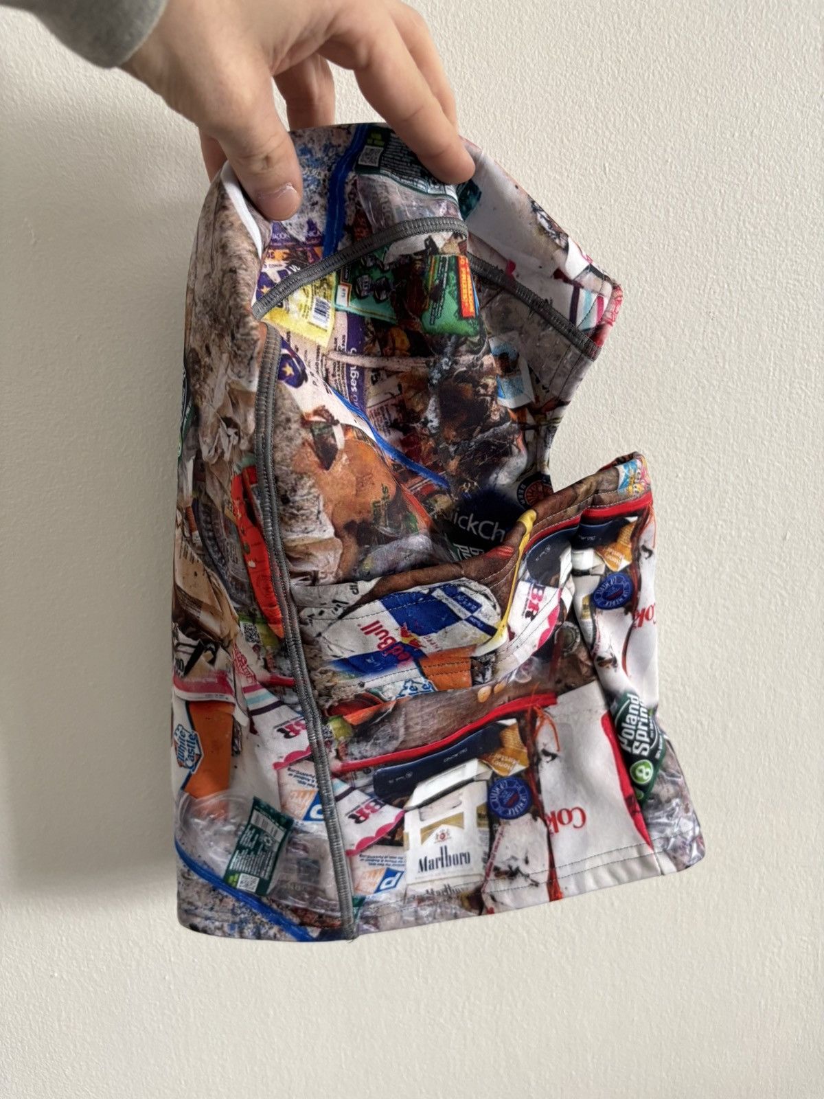 Asspizza Asspizza Garbage Camo Balaclava Size ONE SIZE - 2 Thumbnail
