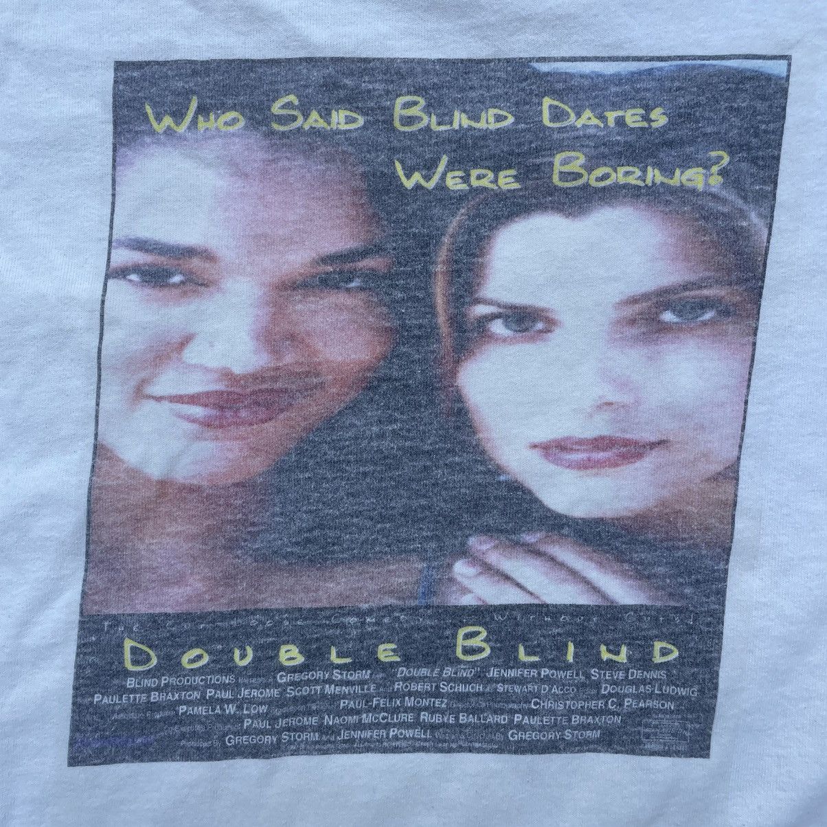 Vintage Vintage 90’s Double Blind Movie Shirt Made in USA Size XL Size US XL / EU 56 / 4 - 2 Thumbnail