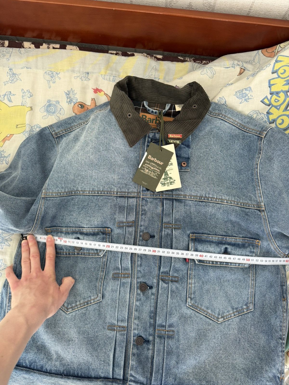 Barbour Barbour x Levi’s Denim Trucker Jacket Men’s Collar Vintage L Size US L / EU 52-54 / 3 - 20 Thumbnail