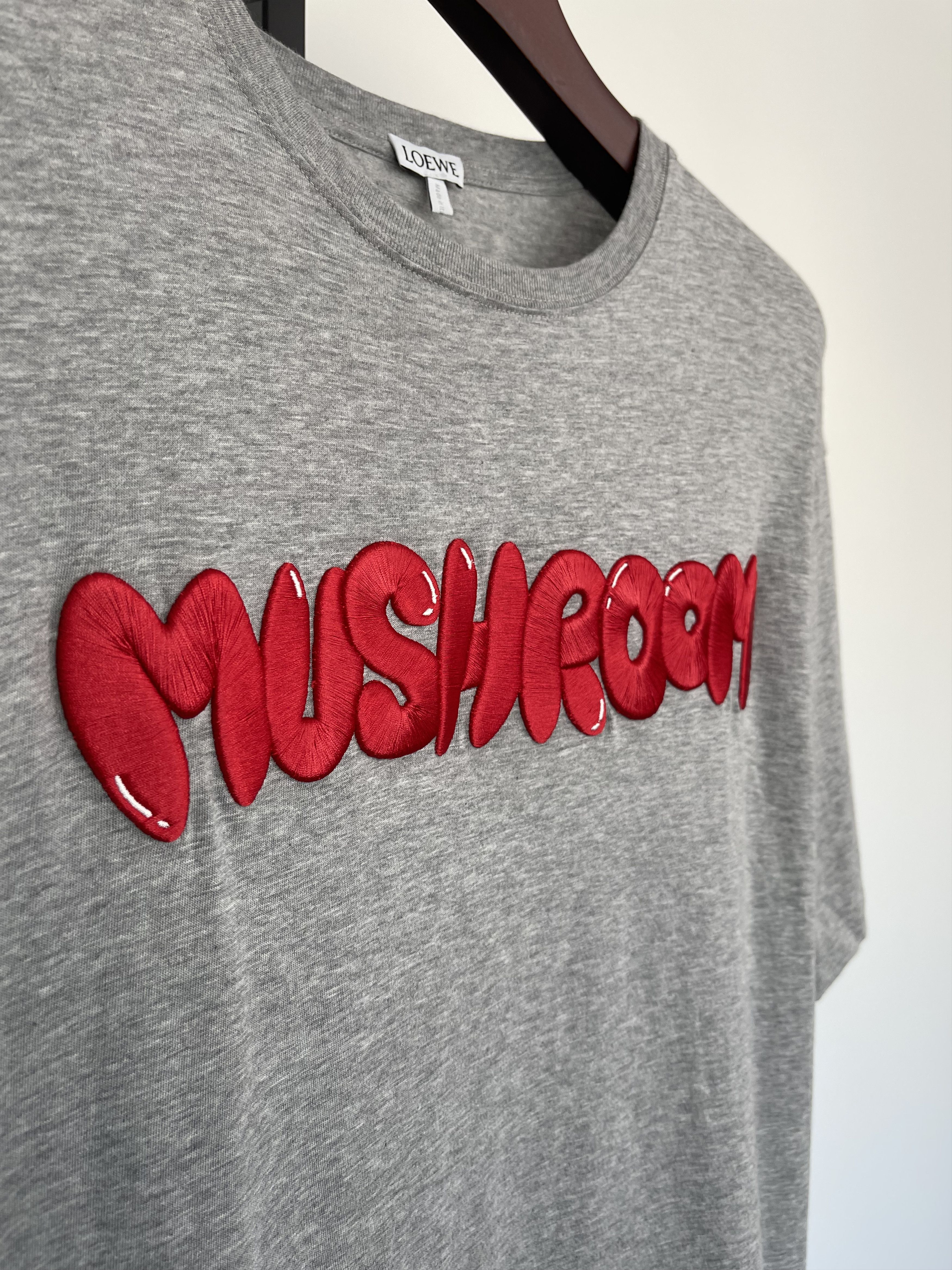 Loewe RARE Embroidered Mushroom Shroom Psychedelic T Shirt FW23 Size US S / EU 44-46 / 1 - 3 Thumbnail