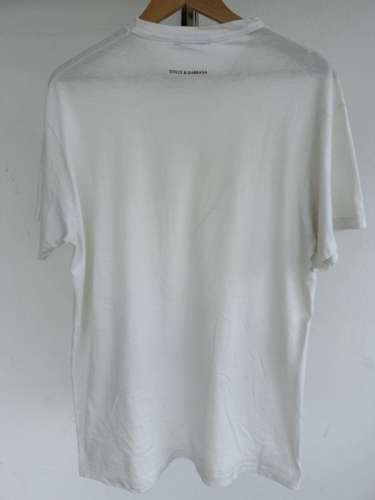 Dolce & Gabbana Vintage D&G Plain White T Size US L / EU 52-54 / 3 - 2 Thumbnail