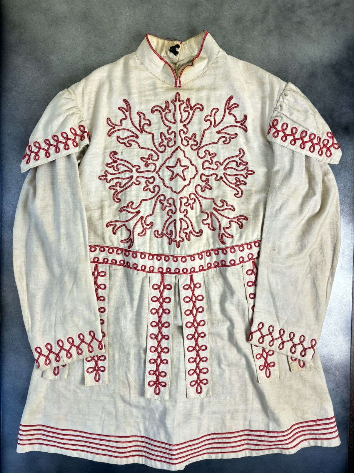 Mason's 1910s Freemasons Tunic Antique Knights Templar Masonic Robe Size US M / EU 48-50 / 2 - 5 Thumbnail