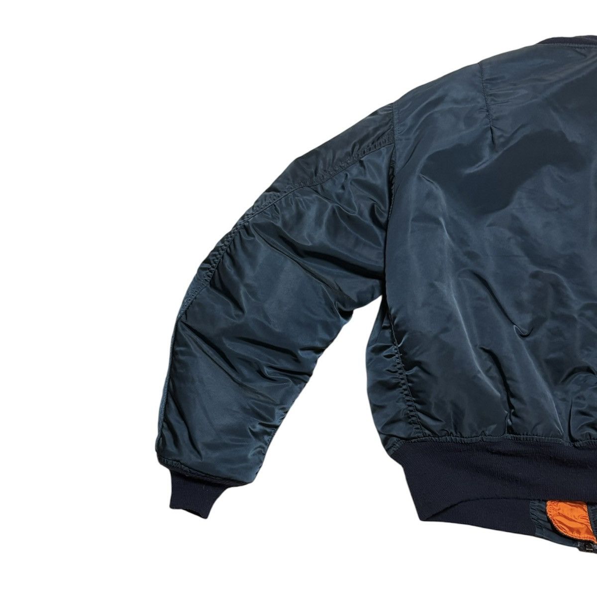Alpha Industries 1990s USAF REVERSIBLE BOMBER JACKET Size US M / EU 48-50 / 2 - 6 Thumbnail
