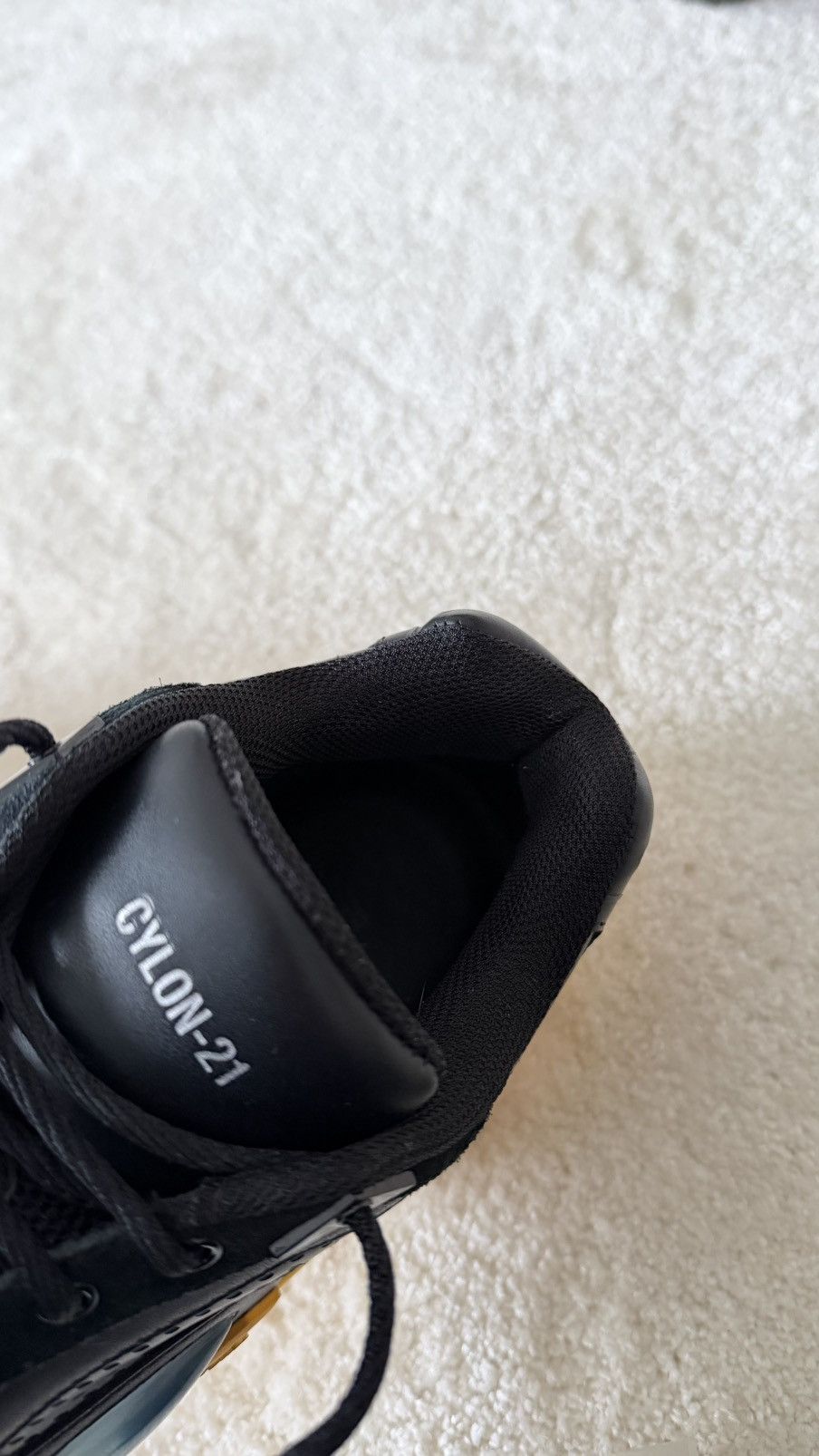 Raf Simons Raf Simons Cylon-21 (Runner) Black Yellow Size US 7 / EU 40 - 7 Thumbnail