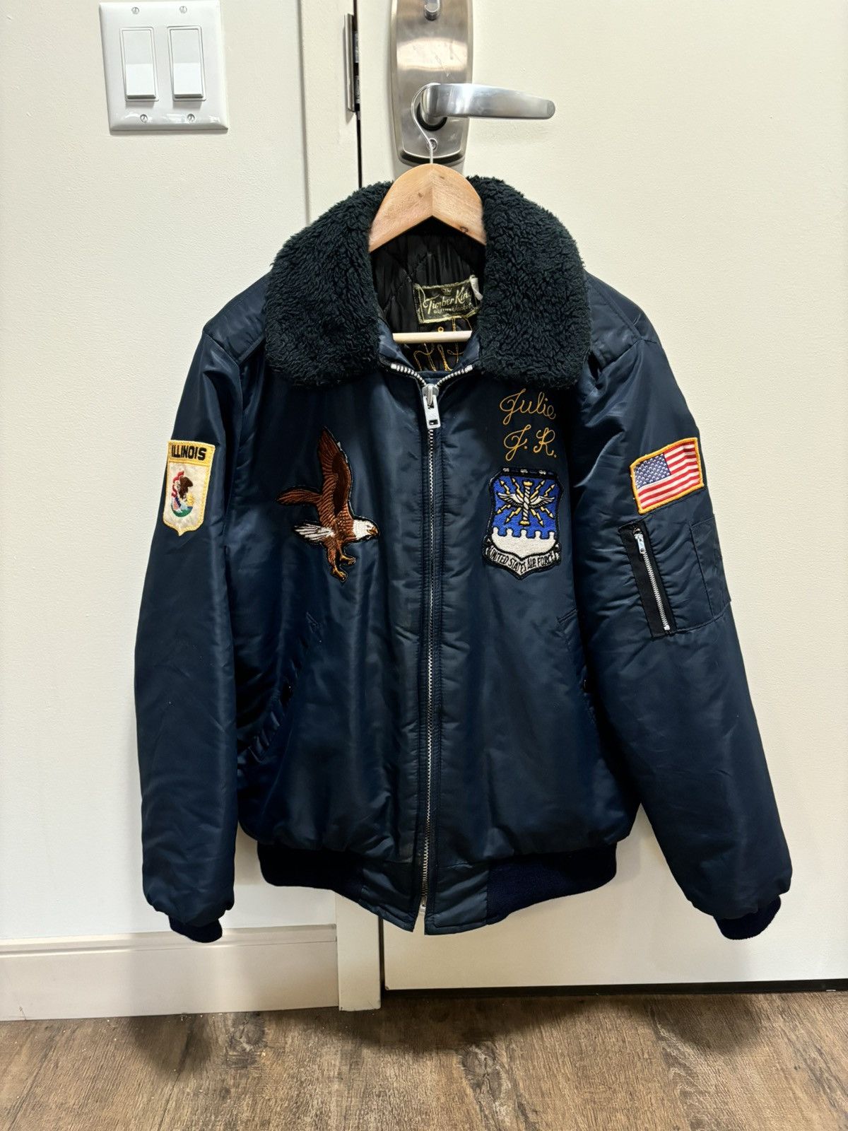 Vintage G-1 US Air Force Flight Bomber Jacket