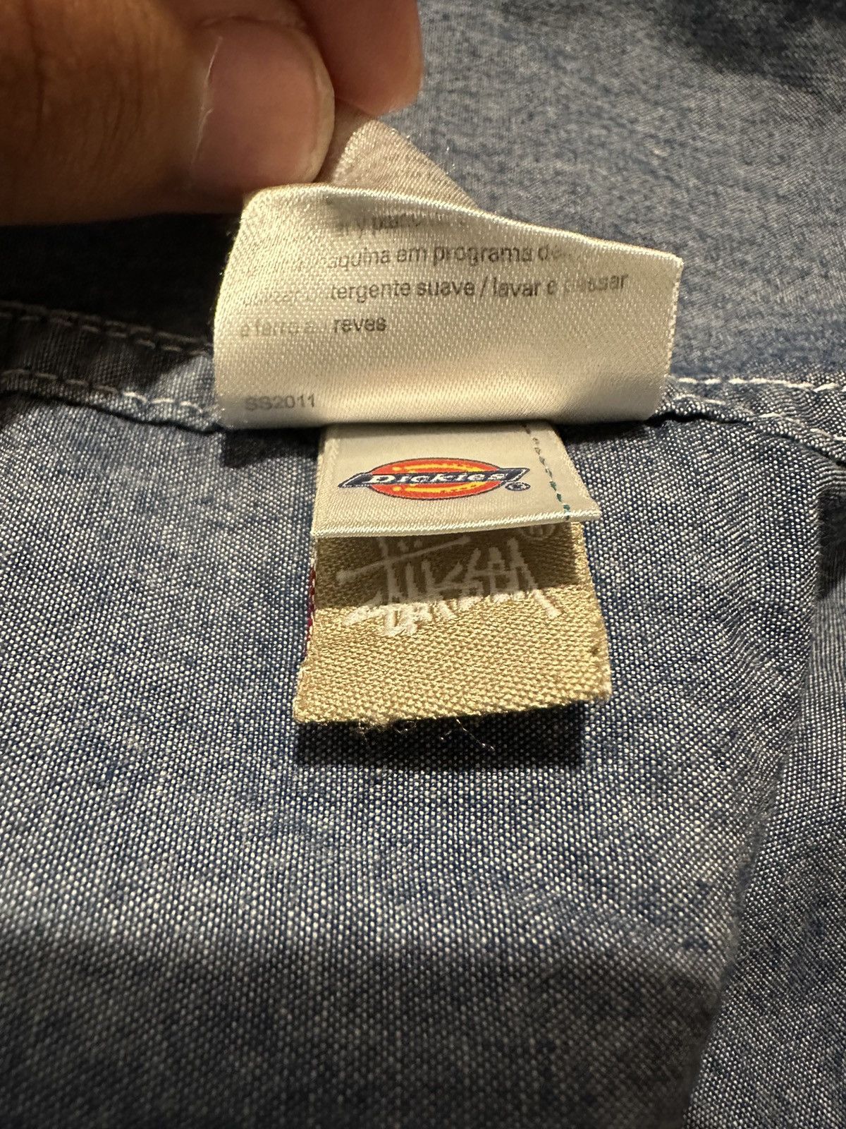 Stussy Stussy x Dickies Denim Shirt Size US S / EU 44-46 / 1 - 7 Thumbnail