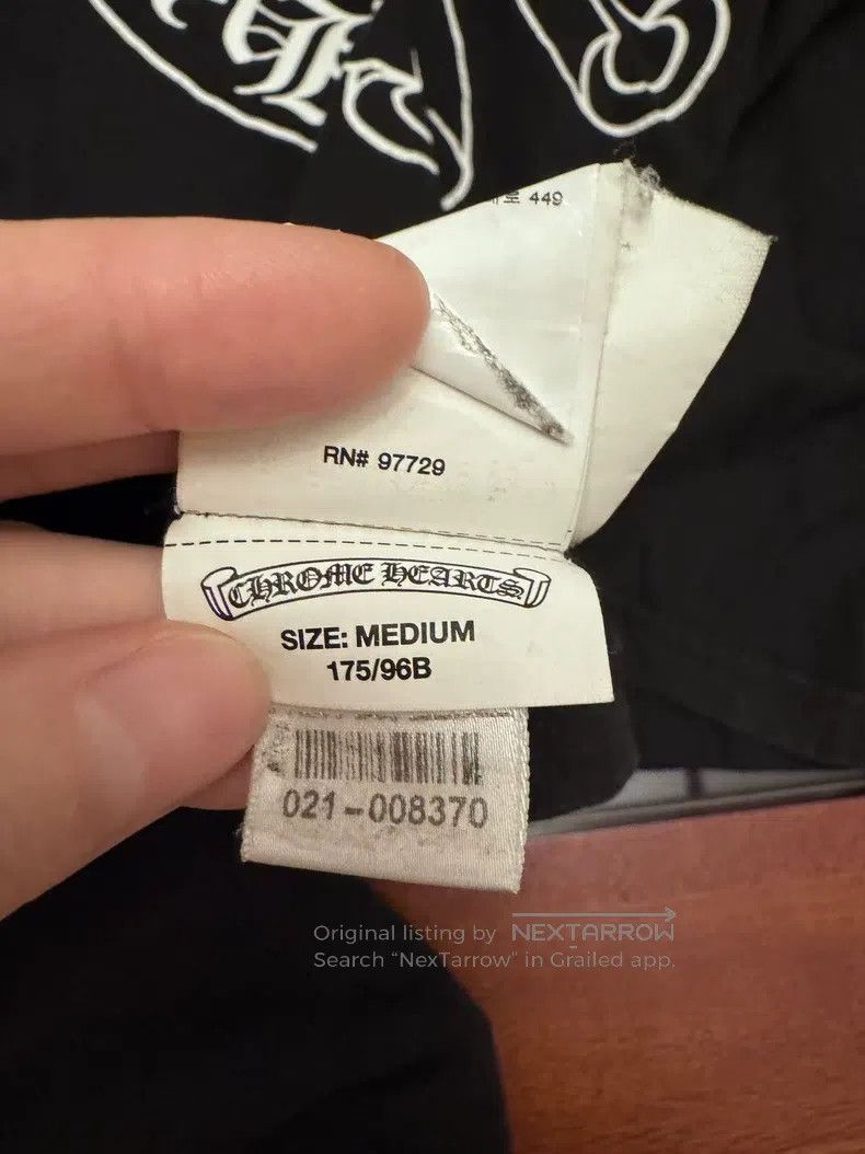 Chrome Hearts CHROME HEARTS Size M Scroll horseshoe cross dark pocket sho Size US M / EU 48-50 / 2 - 5 Thumbnail