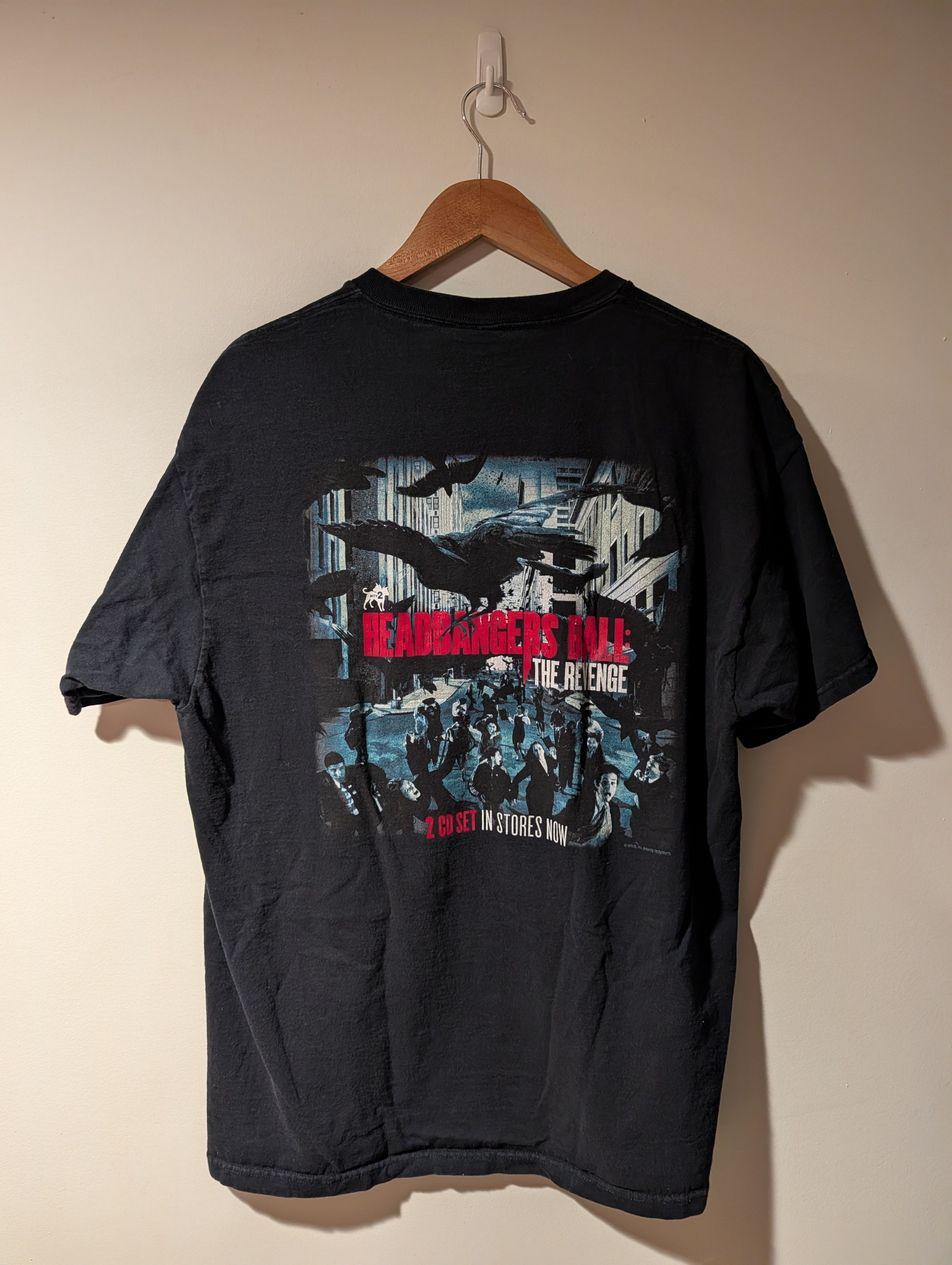 Band Tees Vintage 2006 MTV2 Headbangers Ball The Revenge T-Shirt Size US XL / EU 56 / 4 - 4 Thumbnail