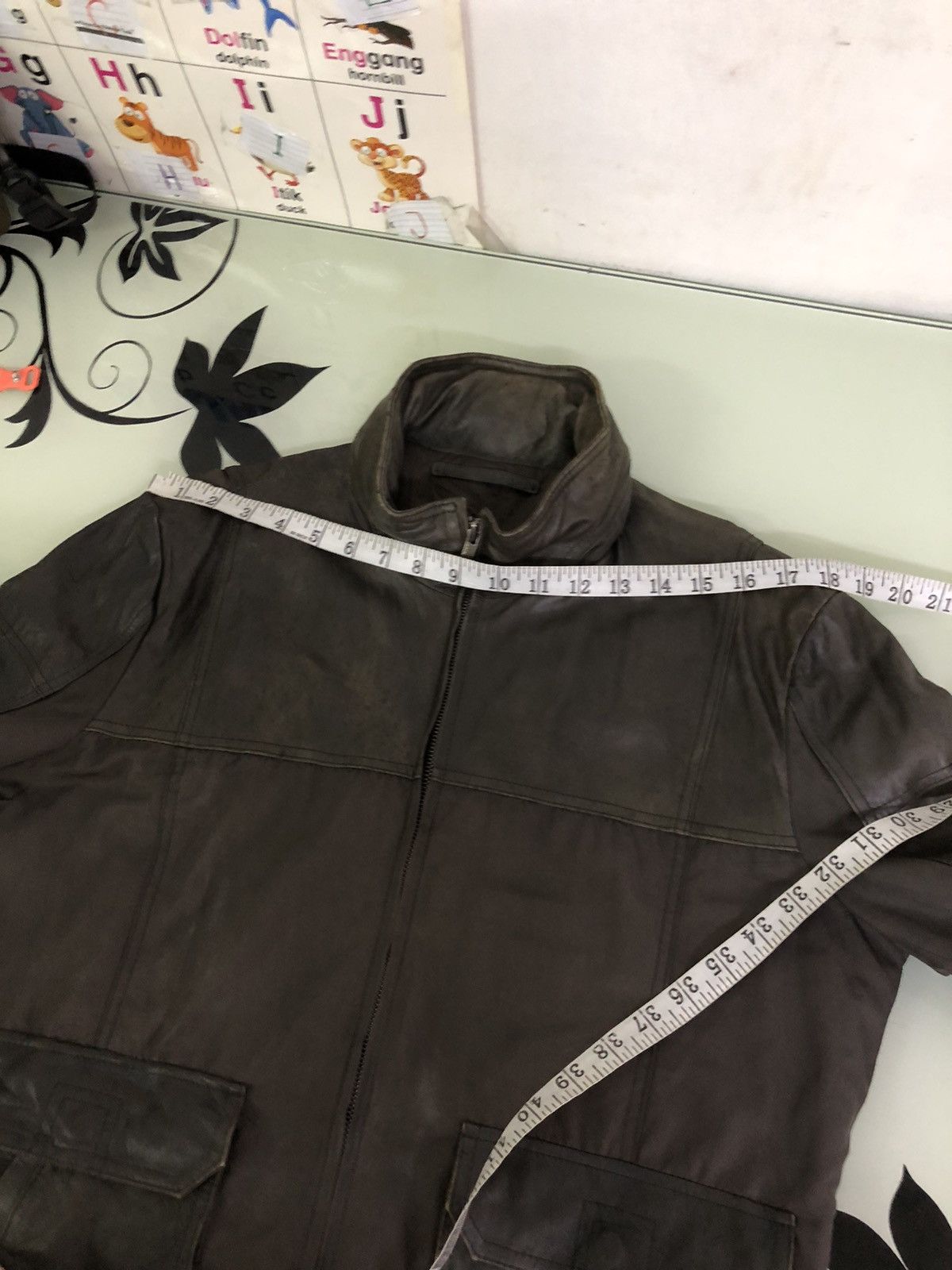 If Six Was Nine Carol Christian Poell Style ZIOSONGZIO Half Leather Jacket Size US M / EU 48-50 / 2 - 21 Thumbnail