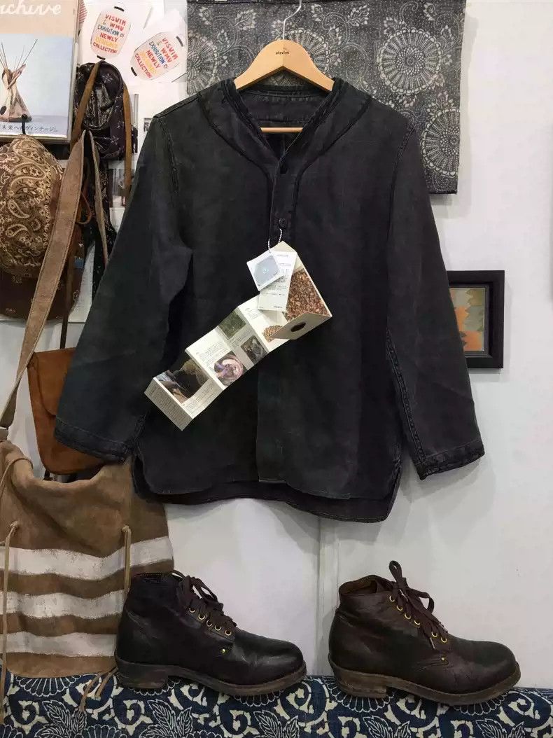 visvim 17ss ict dugout shirt N.D