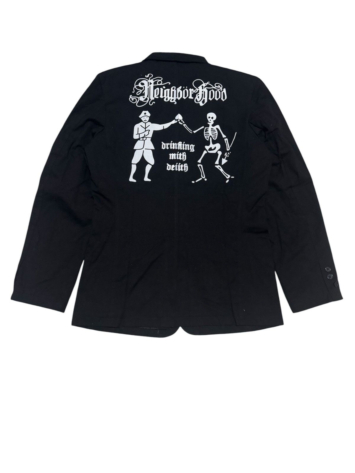 Issey Miyake × Mastermind Japan × Neighborhood OG Mastermind x Nbhd “Dealing with death” Coach Jacket Size US M / EU 48-50 / 2 - 3 Thumbnail