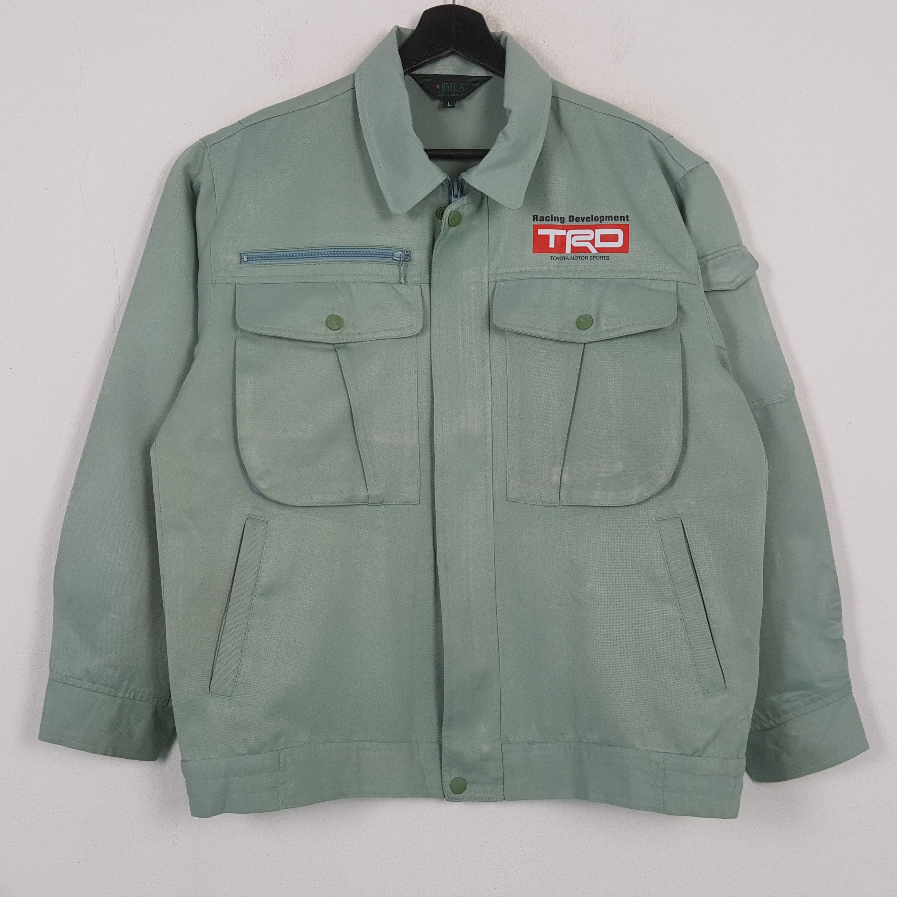 Vintage TRD TOYOTA RACING Motorsports Custom Jacket C295N24 Size US M / EU 48-50 / 2 - 3 Thumbnail