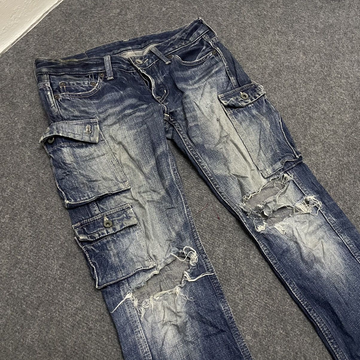 Japanese Brand × Johnbull × Voodoo Tactical Johnbull Tactical Multi Pockets Jeans Ifsixwasnine LGB Style Size US 31 - 2 Thumbnail