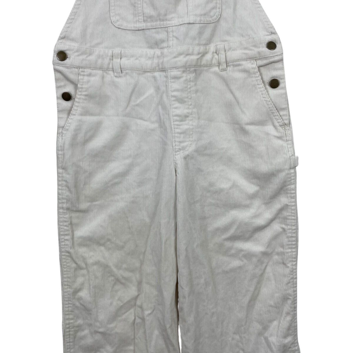 Japanese Brand Wego Japan Corduroy Overall Coverall Pants Suspender Size US 33 - 3 Thumbnail