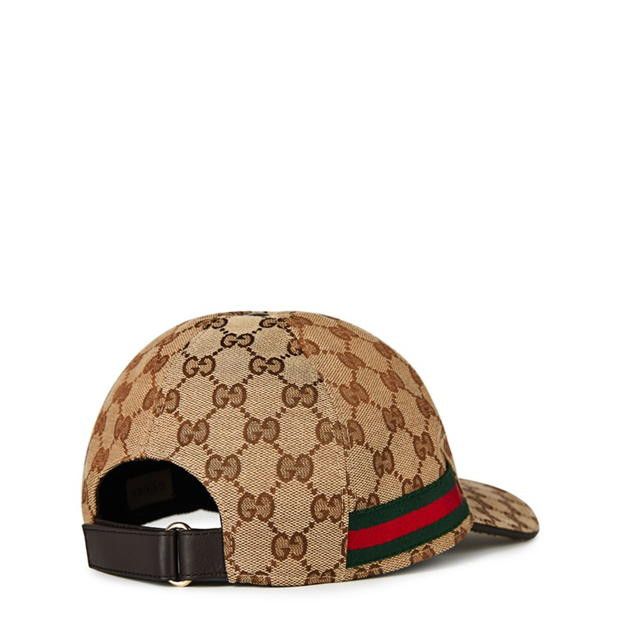 Gucci GUCCI Men'S Gg Monogram Canvas Cap Size ONE SIZE - 3 Thumbnail