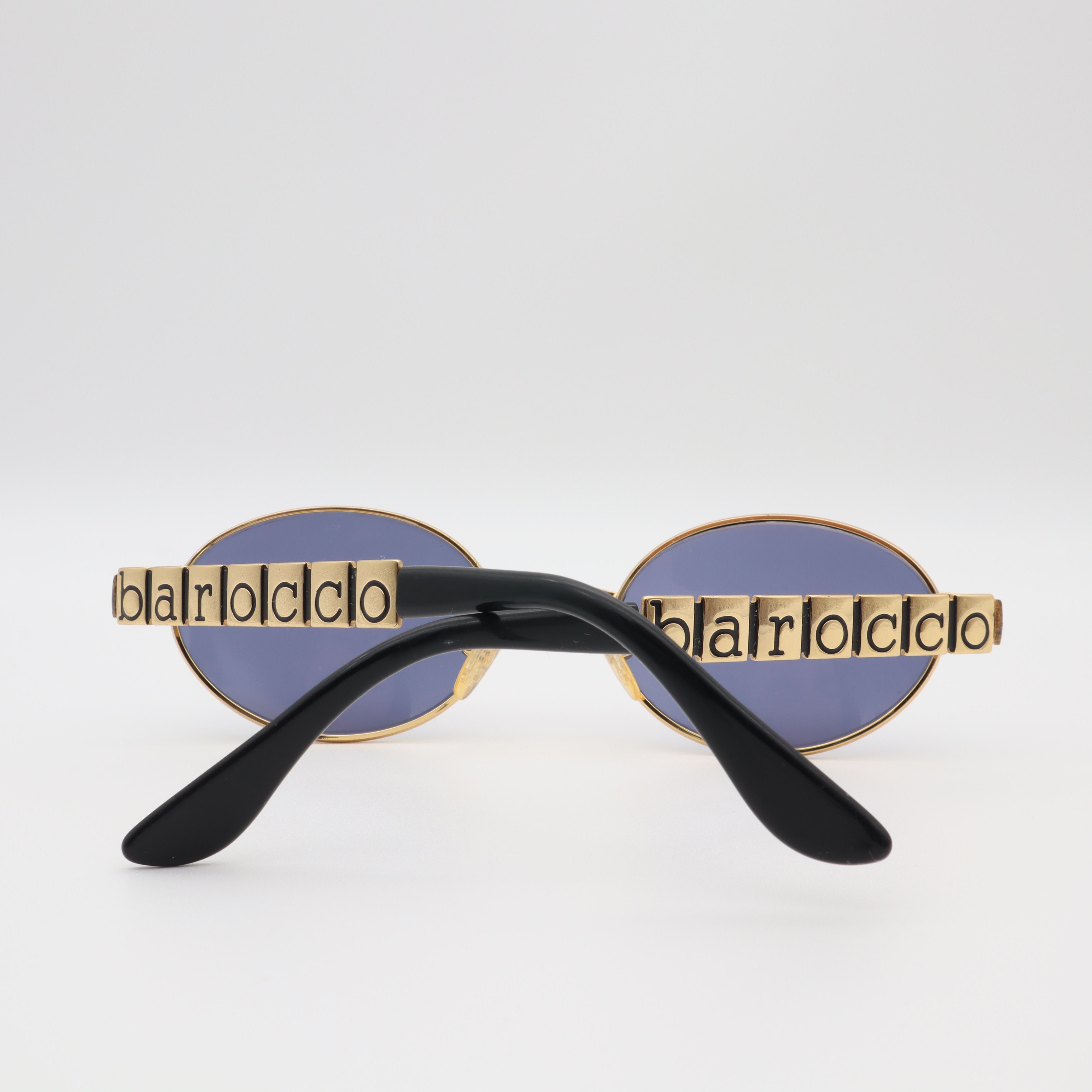Vintage Vintage Rocco Barocco Sunglasses Italy 90s NEW Size ONE SIZE - 5 Thumbnail