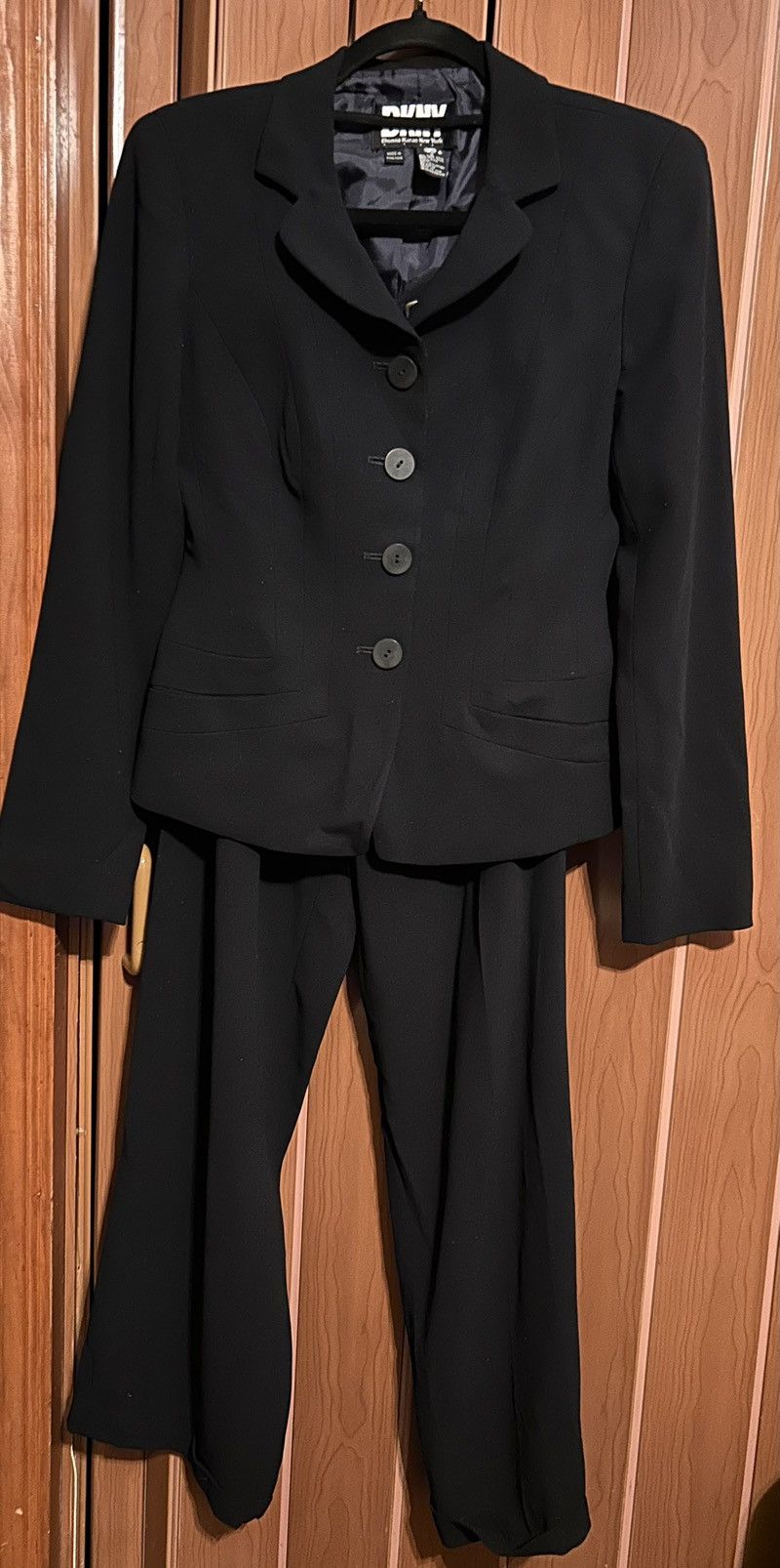 DKNY DKNY VINTAGE BLUE SUIT Size XS / US 0-2 / IT 36-38 - 1 Thumbnail