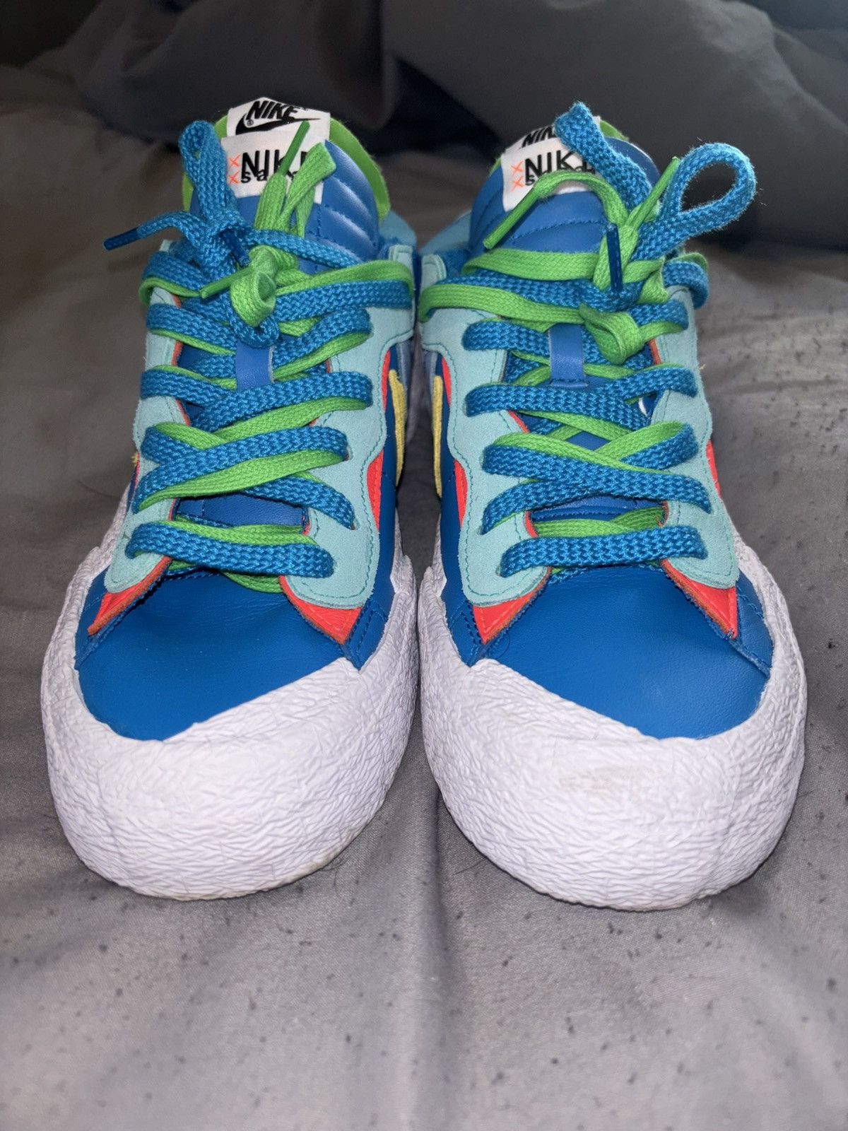Kaws × Nike × Sacai Nike x Sacai x KAWS Blazer Low - Neptune Blue Size US 9 / EU 42 - 5 Thumbnail