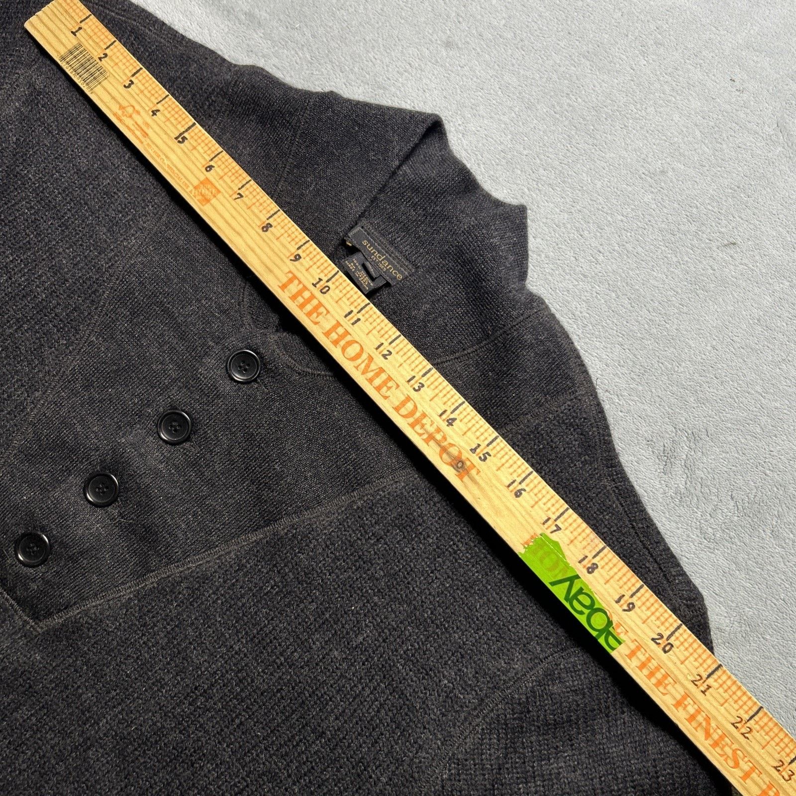 Eddie Bauer SunDance Merino Wool Henley Knit Sweater Mens XL Band Button Size US XL / EU 56 / 4 - 9 Thumbnail