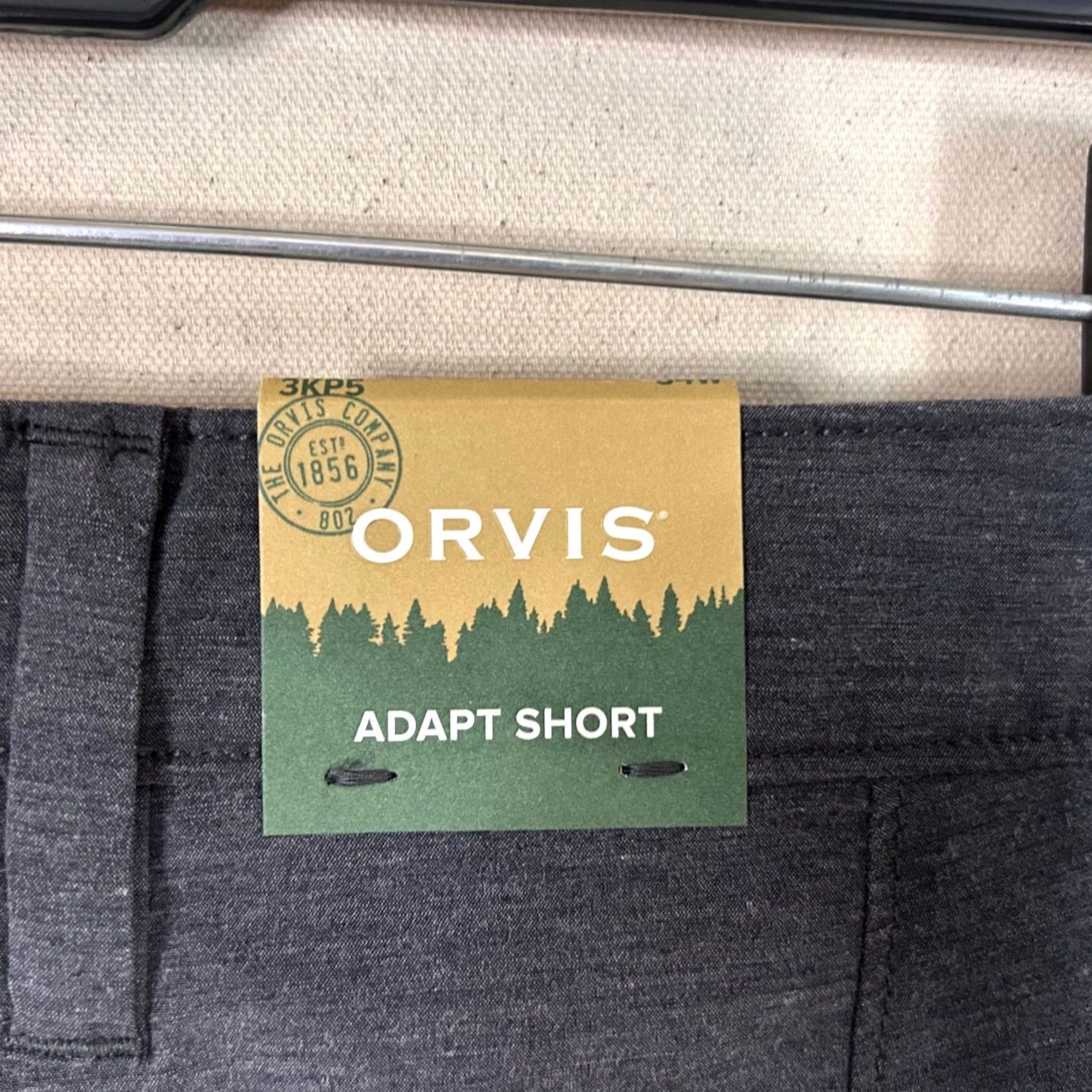 Orvis Orvis Gray Heather Cotton Blend Adapt Short Outdoors Quick Dry Chino 34x7.5 Mens Size US 34 / EU 50 - 2 Thumbnail