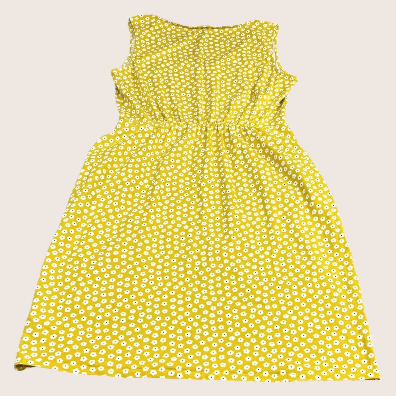 boden melinda jersey dress Boden VINTAGE? No — (Boden) melinda jersey dress yellow floral with pockets Jersey  Dress Women UK12L Summer Vgc