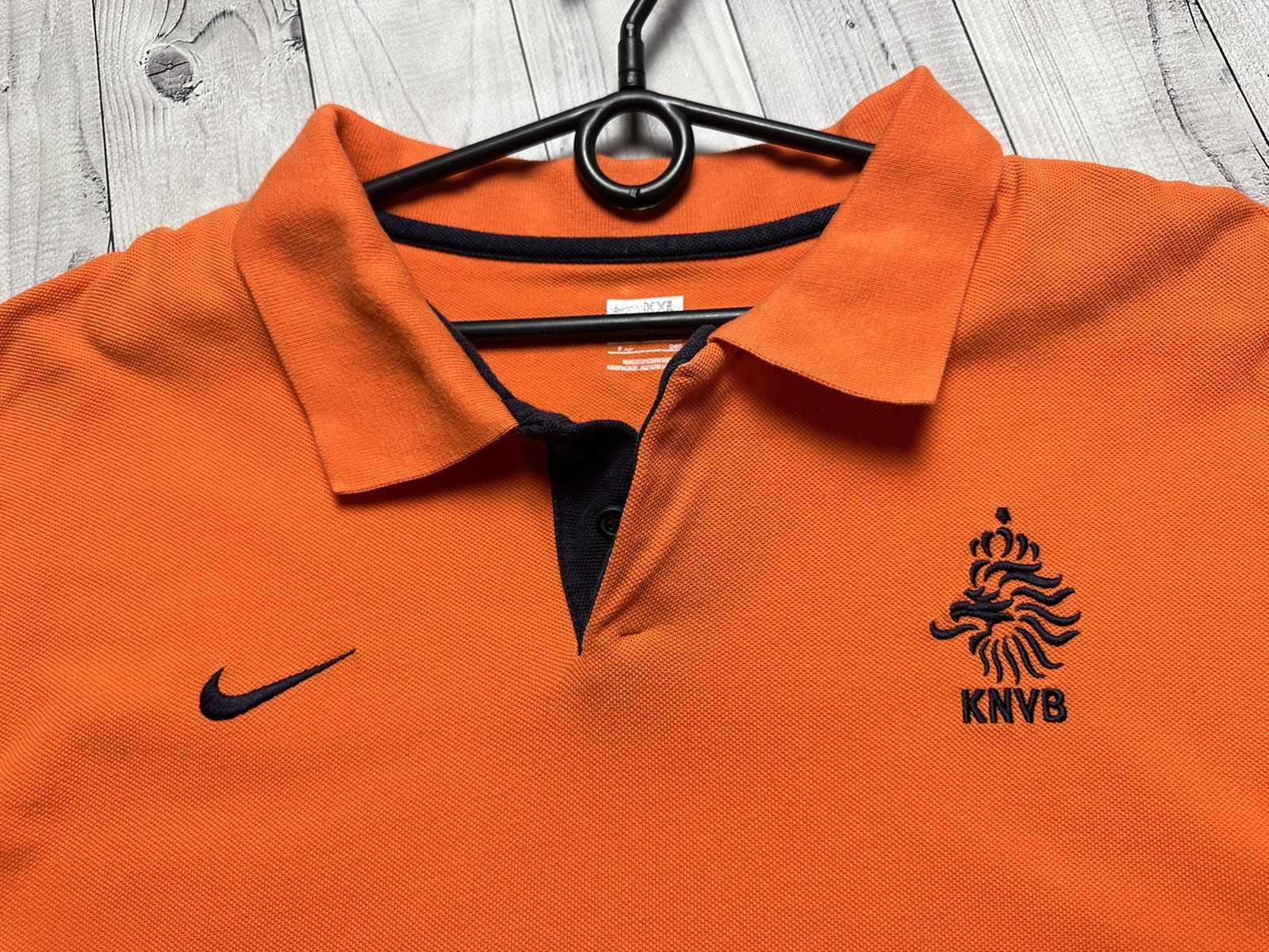 Vintage Vintage Nike Nederland soccer polo Holland size XXL Size US XXL / EU 58 / 5 - 4 Thumbnail