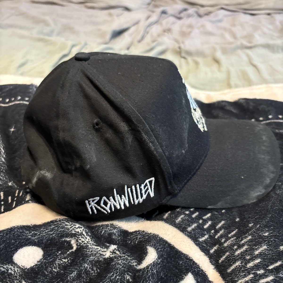 Other Black and gold Iron Willed baseball cap Size ONE SIZE - 2 Thumbnail