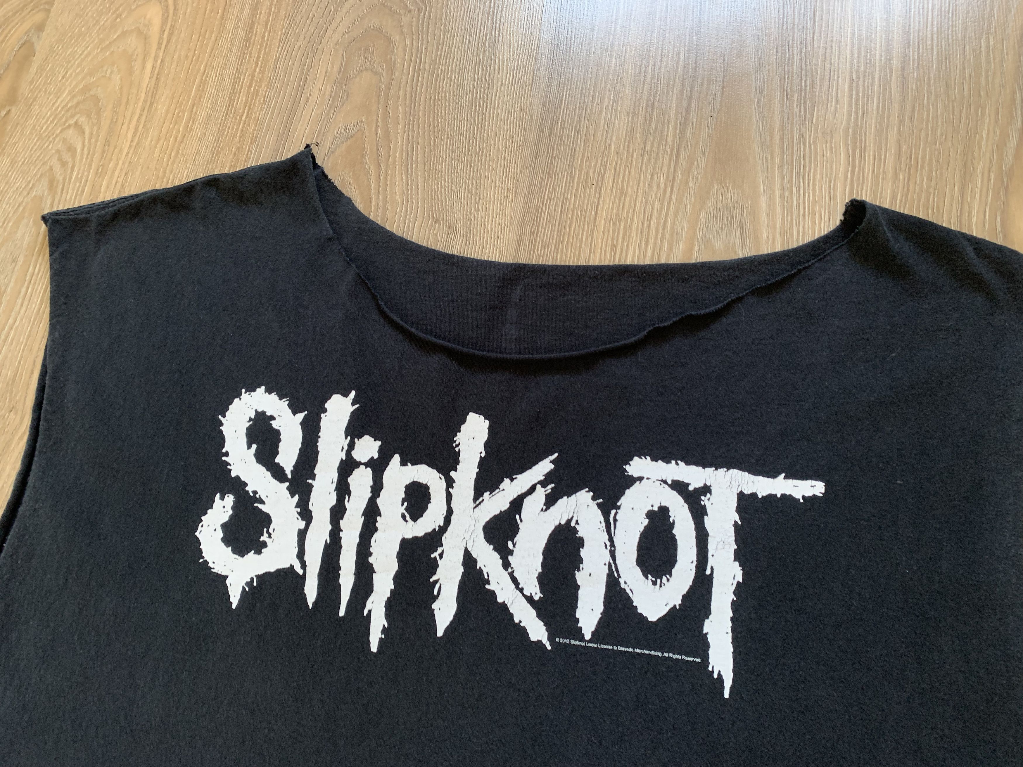 Band Tees × Slipknot × Vintage Vintage Slipknot Printed Logo Tank Top Sleeveless T-Shirt Size US XXL / EU 58 / 5 - 4 Thumbnail