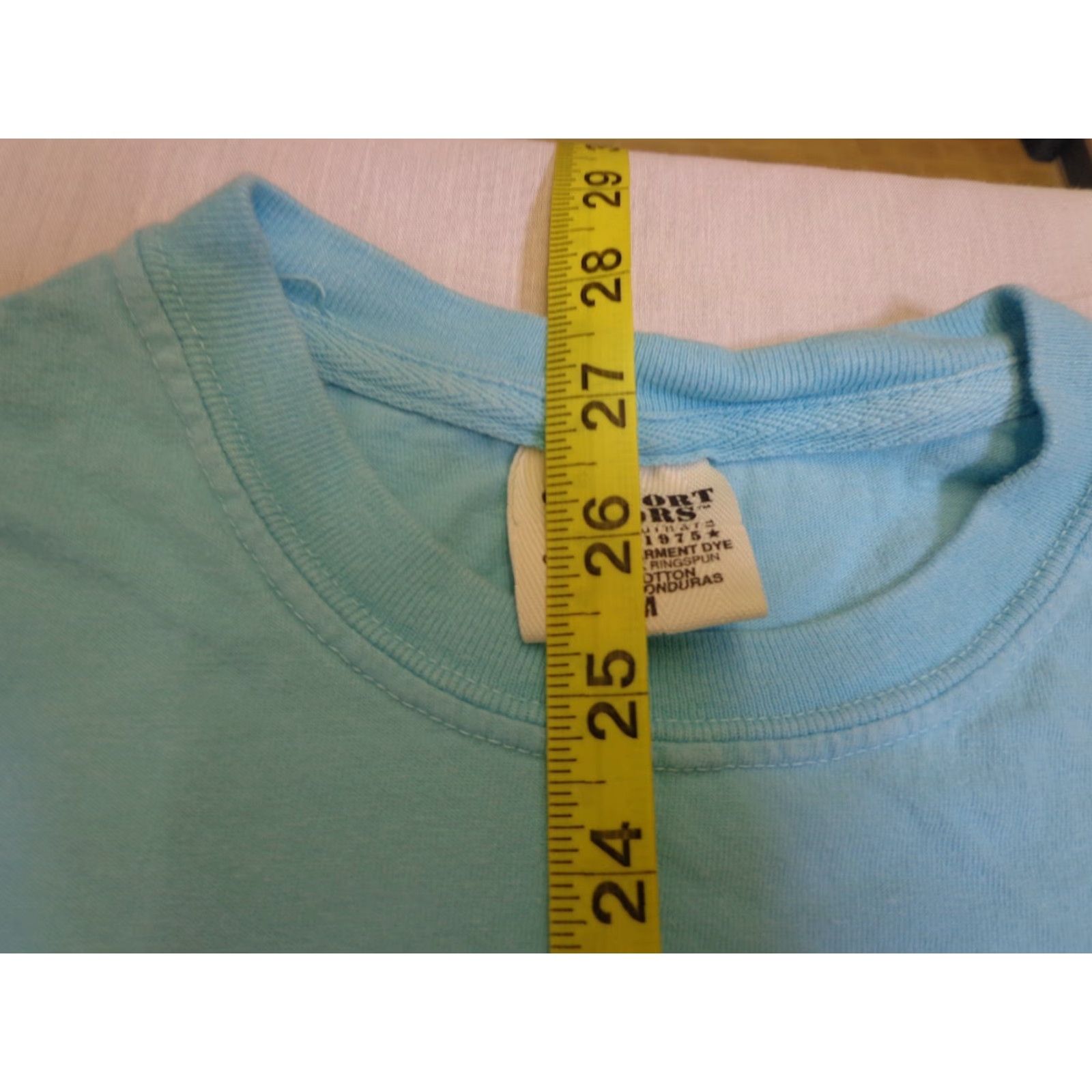 Comfort Colors Comfort Colors T-Shirt Pocket Blue Short Sleeve Medium M Men's Cotton Size US M / EU 48-50 / 2 - 6 Thumbnail