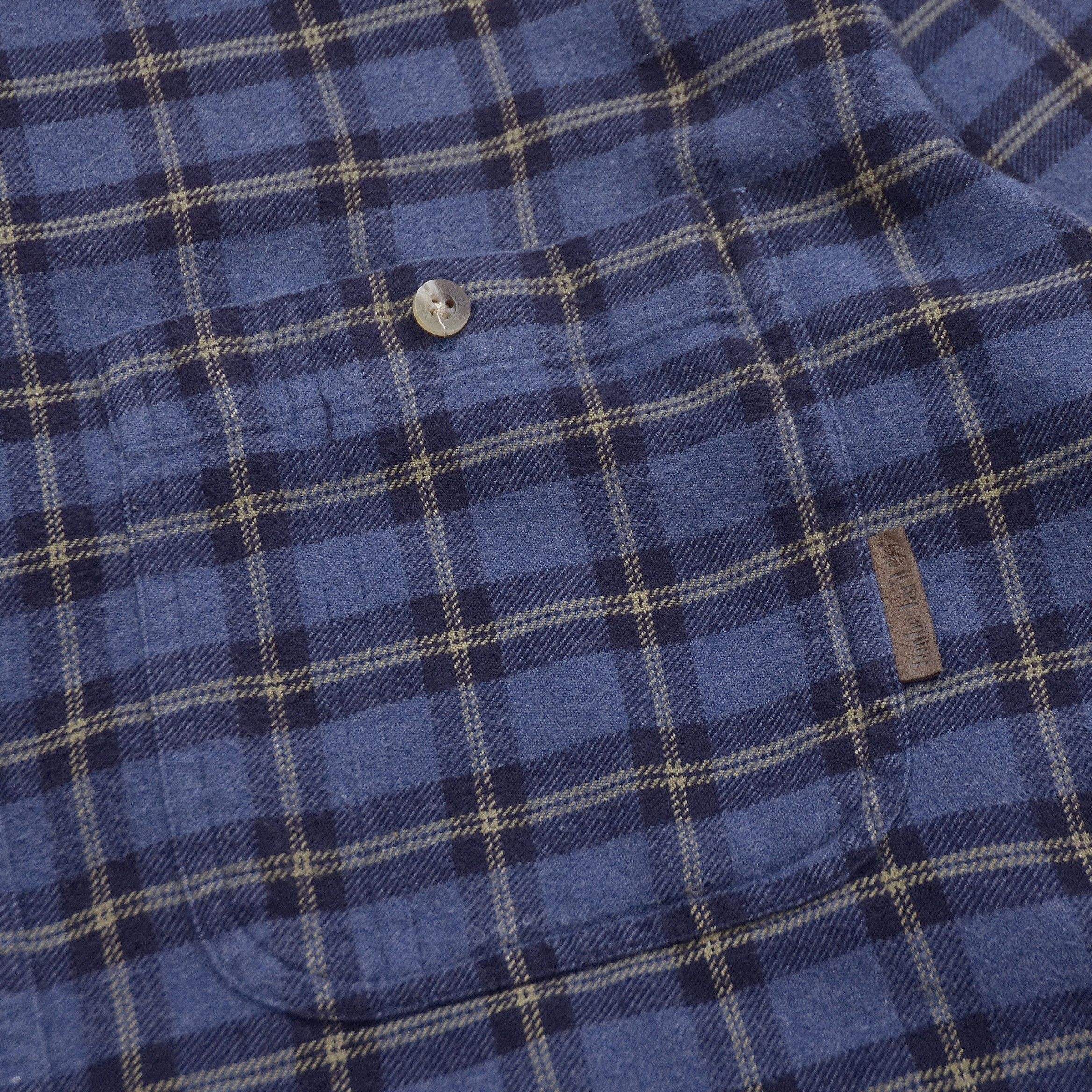 Timberland × Vintage Vintage Timberland Flannel Shirt Plaid Check Thick Oversized Size US M / EU 48-50 / 2 - 6 Thumbnail