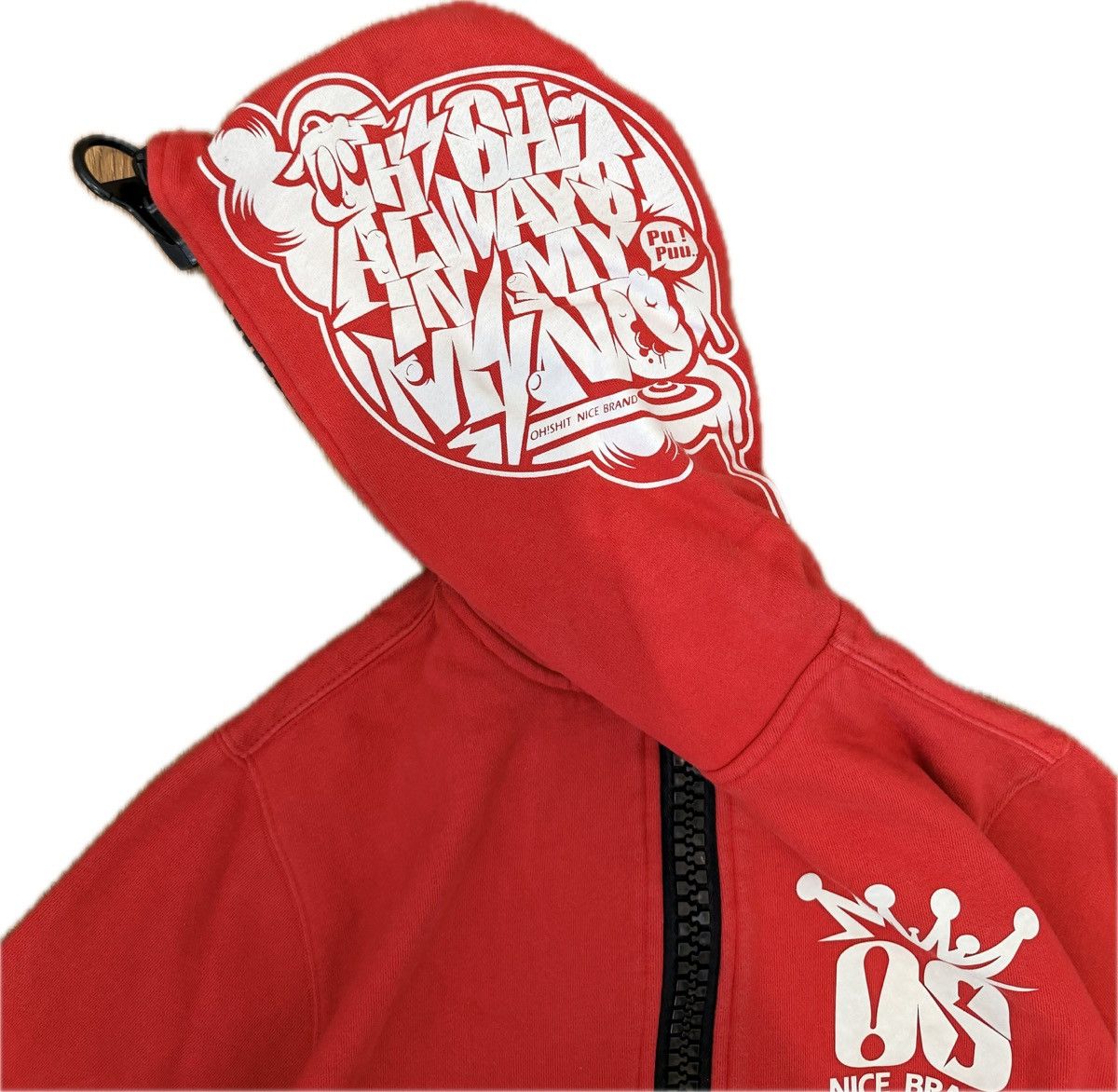 Other OH Shit Hip Hop Zip Up Hoodie Size US S / EU 44-46 / 1 - 7 Thumbnail