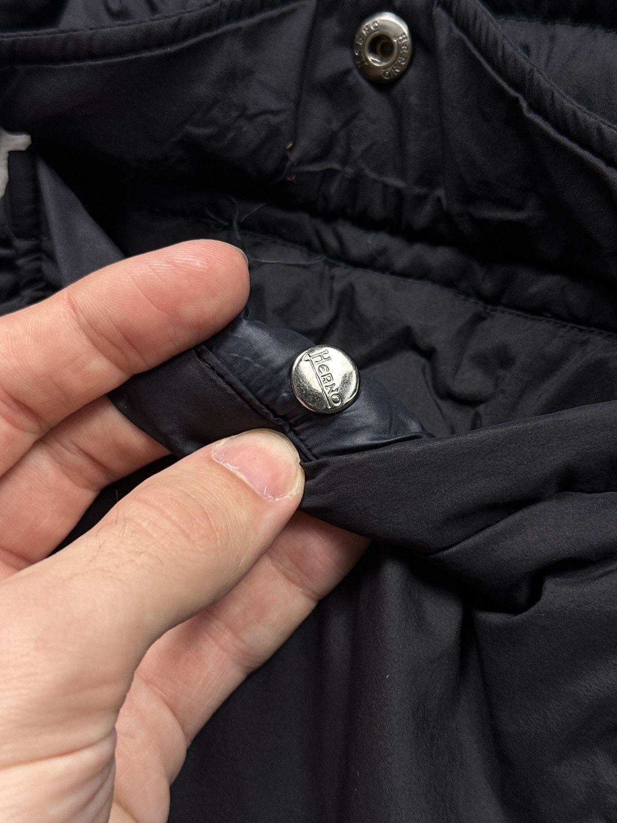 Herno Luxury Herno Loro Piana Style Micro Down Puffer Jacket Size US M / EU 48-50 / 2 - 7 Thumbnail