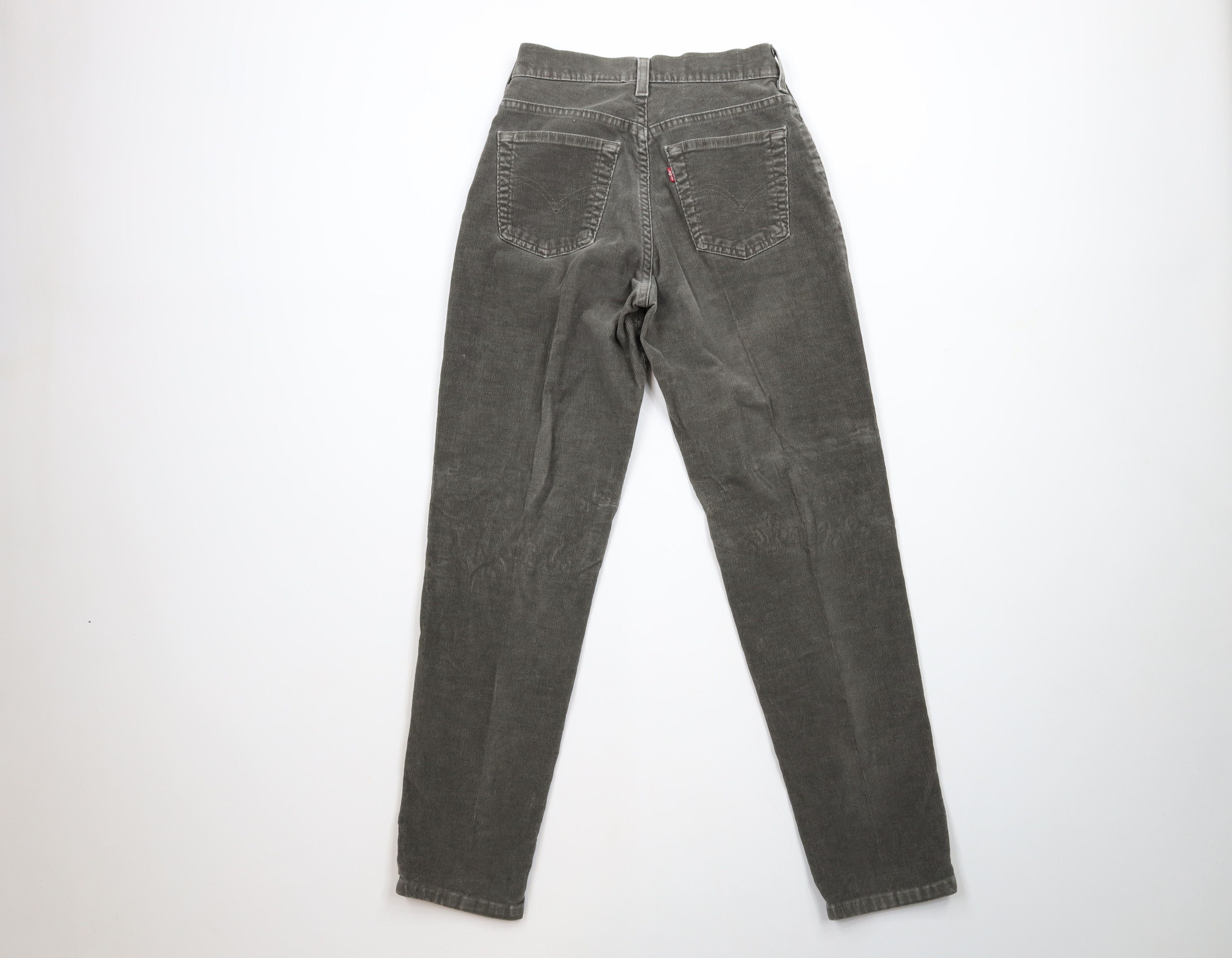 Levi's × Vintage Vintage Y2K 2000 Levis 550 Tapered Leg Corduroy Pants USA Size 27" / US 4 / IT 40 - 10 Thumbnail