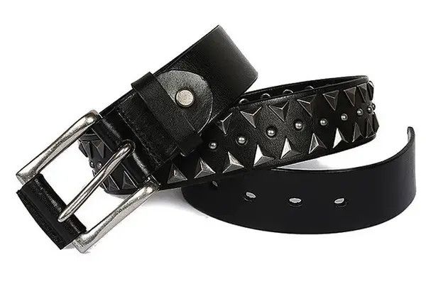 Heavy Metal Rivert Punk Belt