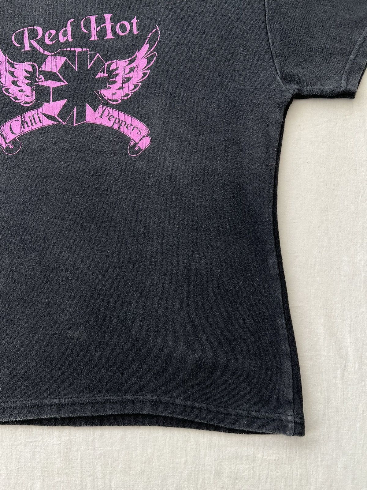Band Tees Vintage 2000s Red Hot Chili Peppers Womens Black T-shirt Size L / US 10 / IT 46 - 8 Thumbnail