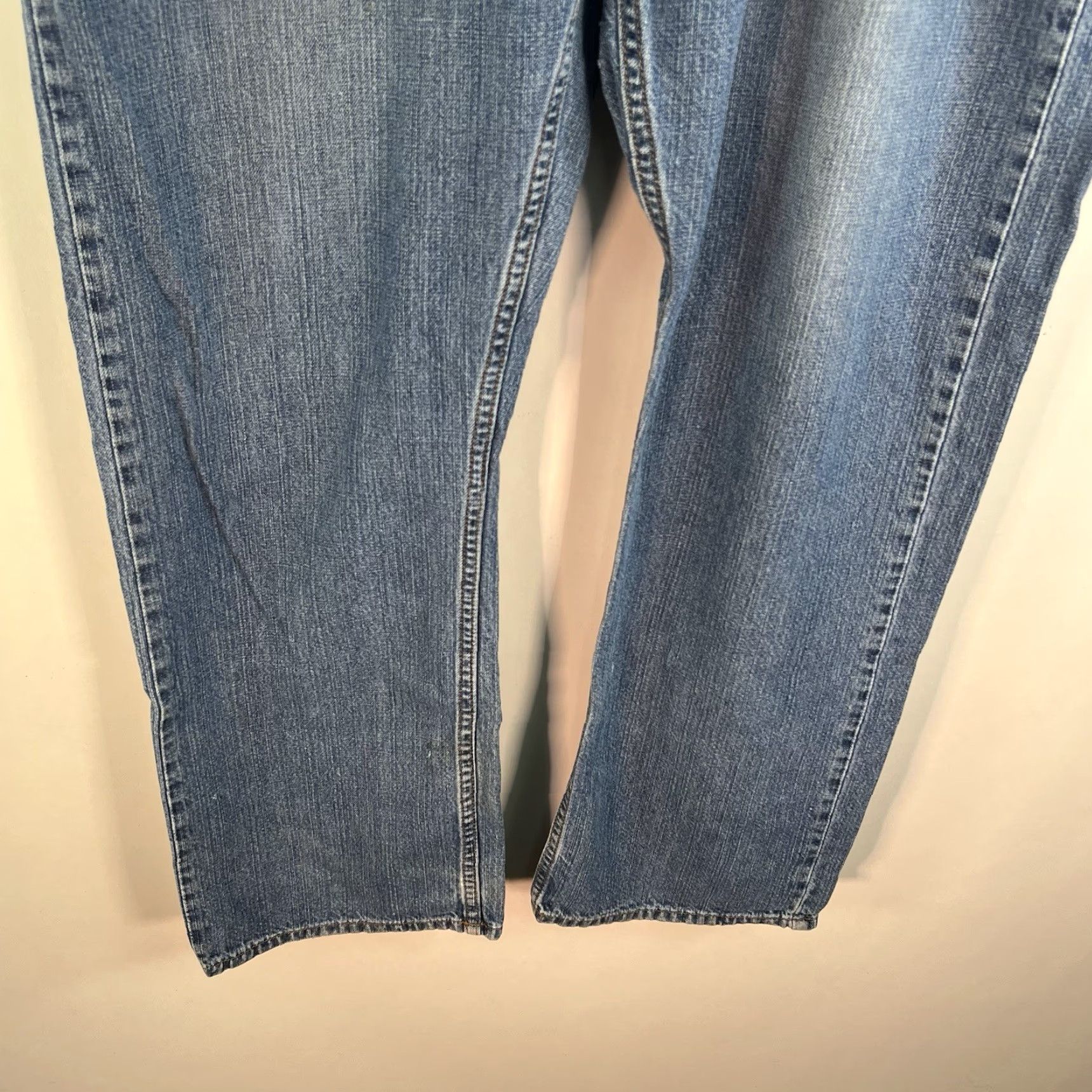 Tommy Hilfiger Tommy Hilfiger Relaxed Fit Straight Denim Jeans Mens Size 38x31 Blue 90s Size US 36 / EU 52 - 4 Thumbnail