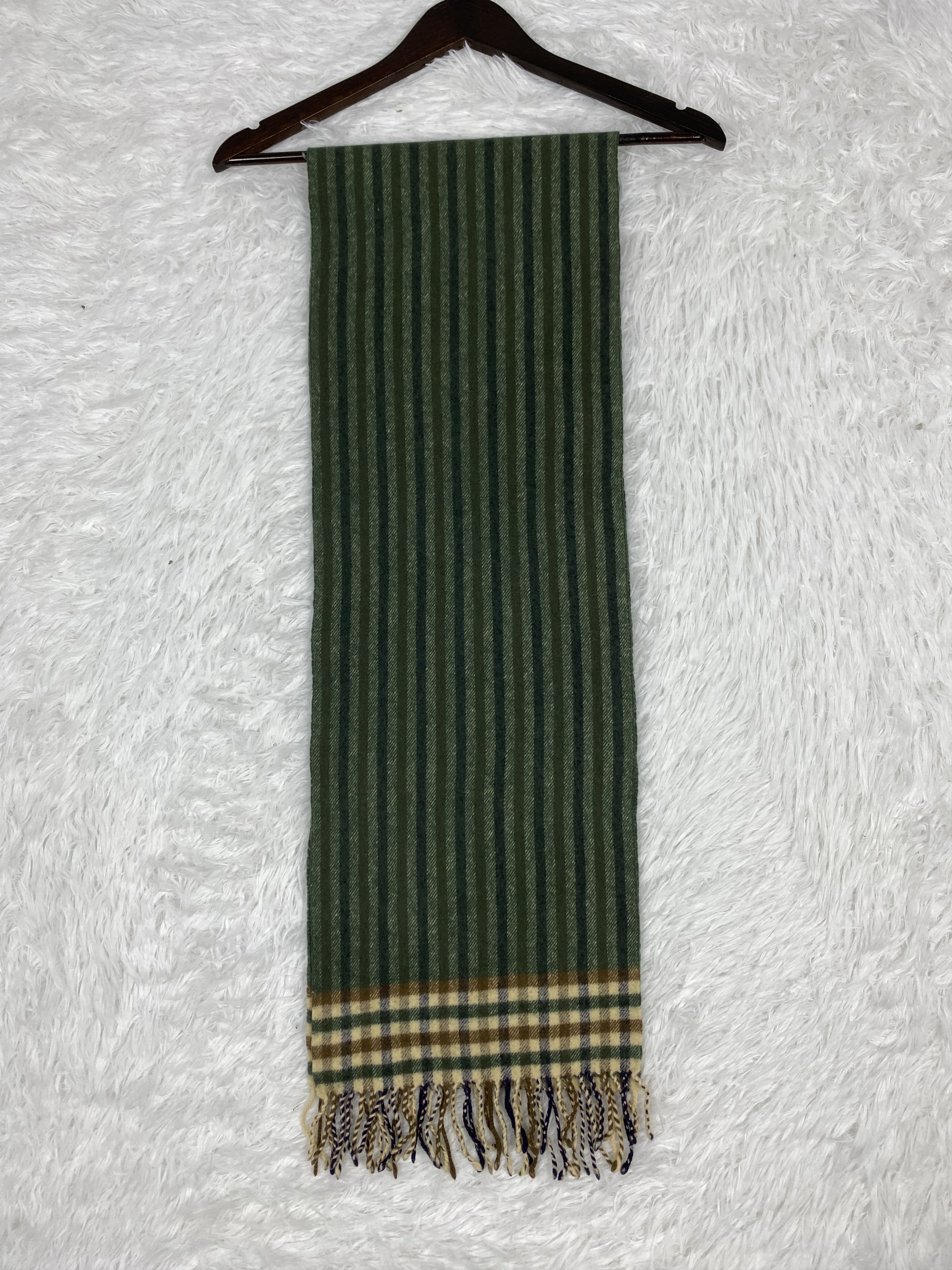 Aquascutum Vintage Aquascutum Scarf / Muffler Neckwear PM0077 Size ONE SIZE - 6 Thumbnail