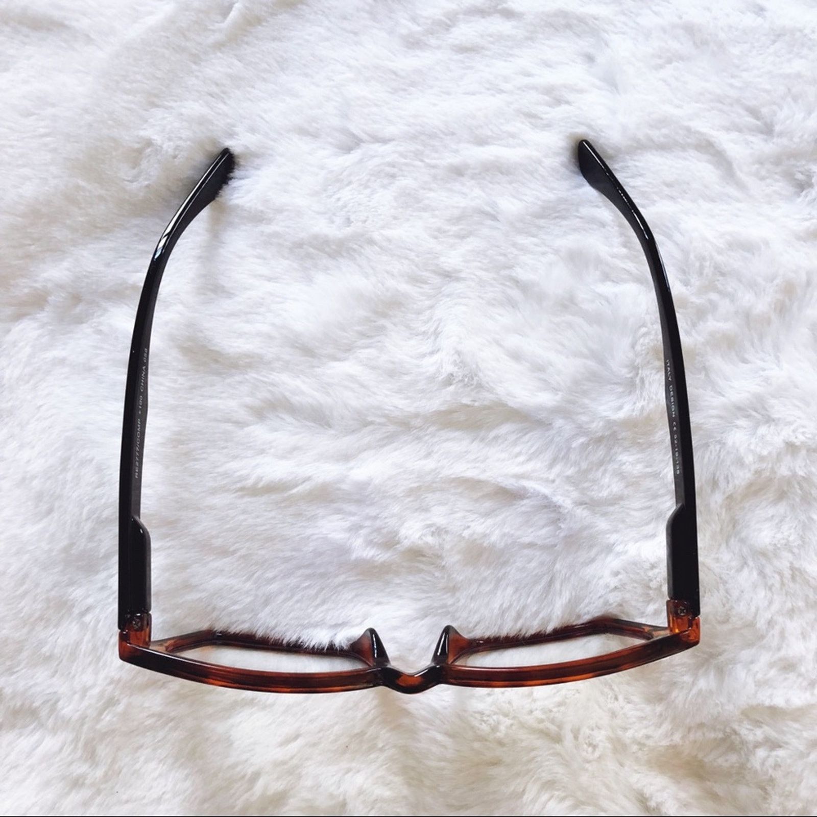 Other Alek Brown Pattern Reader Blue Light Glasses Size ONE SIZE - 8 Thumbnail