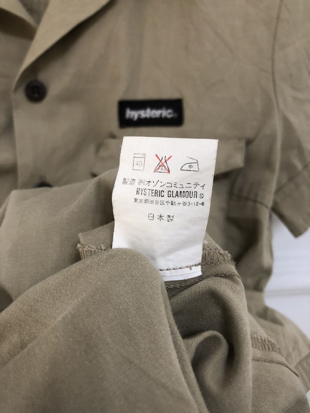 Hysteric Glamour × If Six Was Nine × Japanese Brand Hysteric Glamour Utility Button Mini Dress Size S / US 4 / IT 40 - 10 Thumbnail
