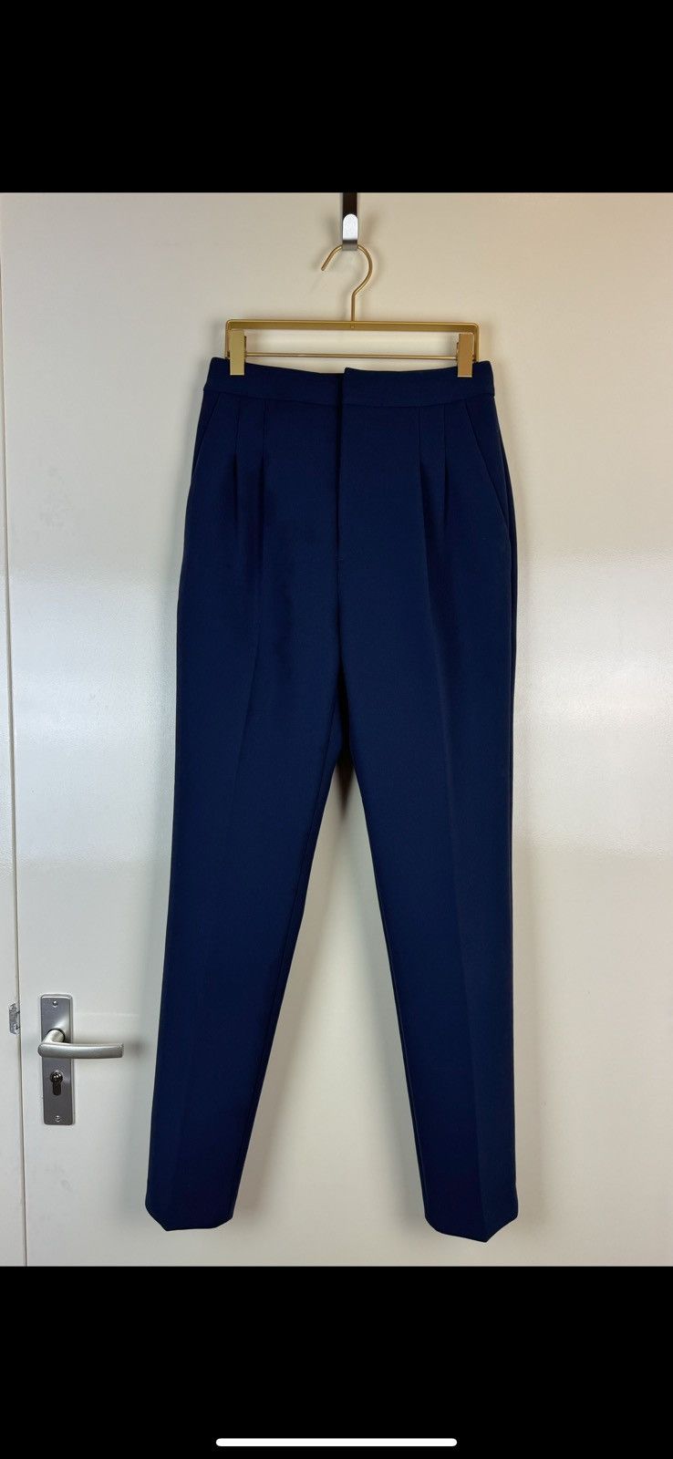 Self-Portrait Self portrait high waist pleated trousers suit pants US4 S Size 27" / US 4 / IT 40 - 1 Thumbnail