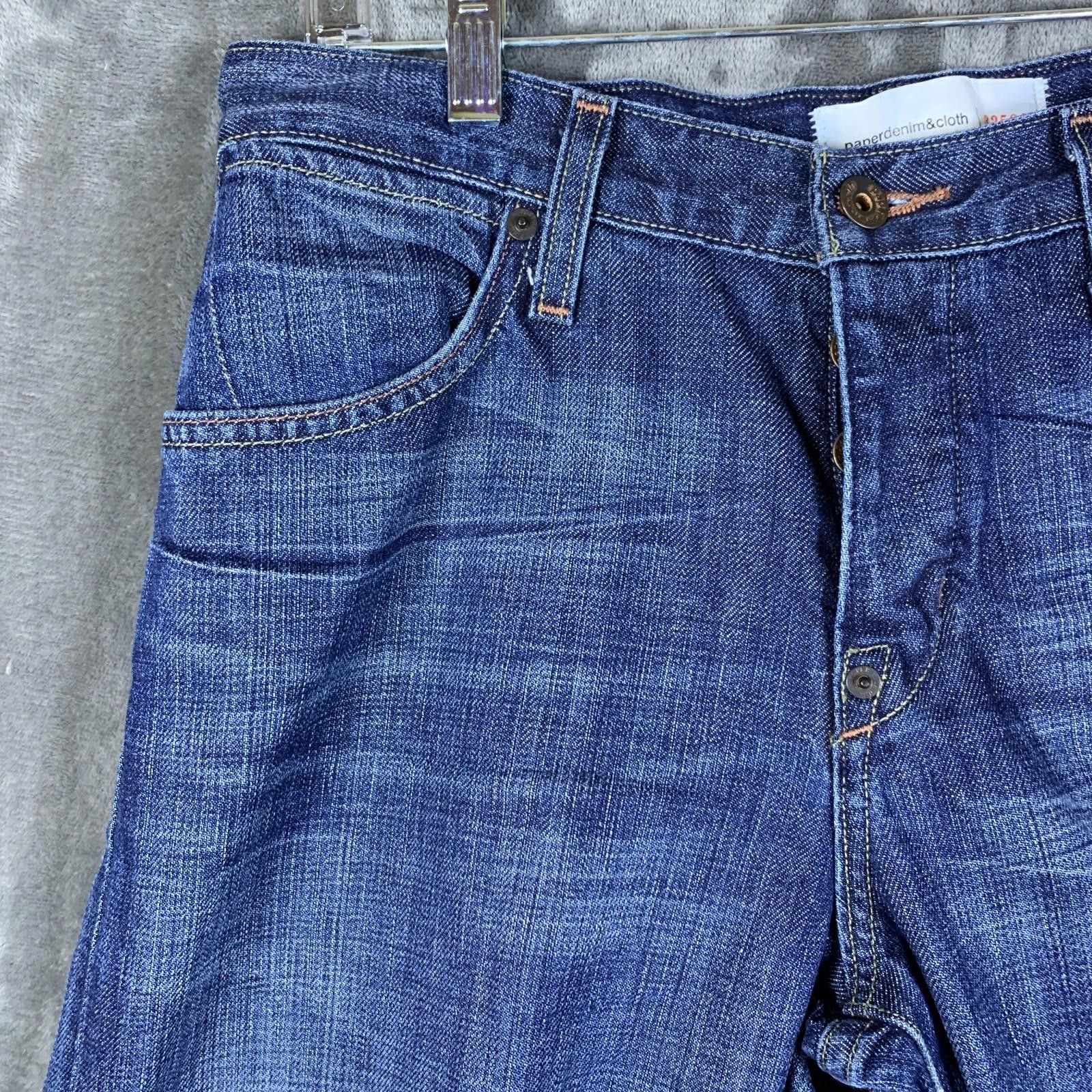 Paper Denim & Cloth Vintage Paper Denim & Cloth Jeans 32x33 Men's Blue Jean (333 Size US 32 / EU 48 - 3 Thumbnail