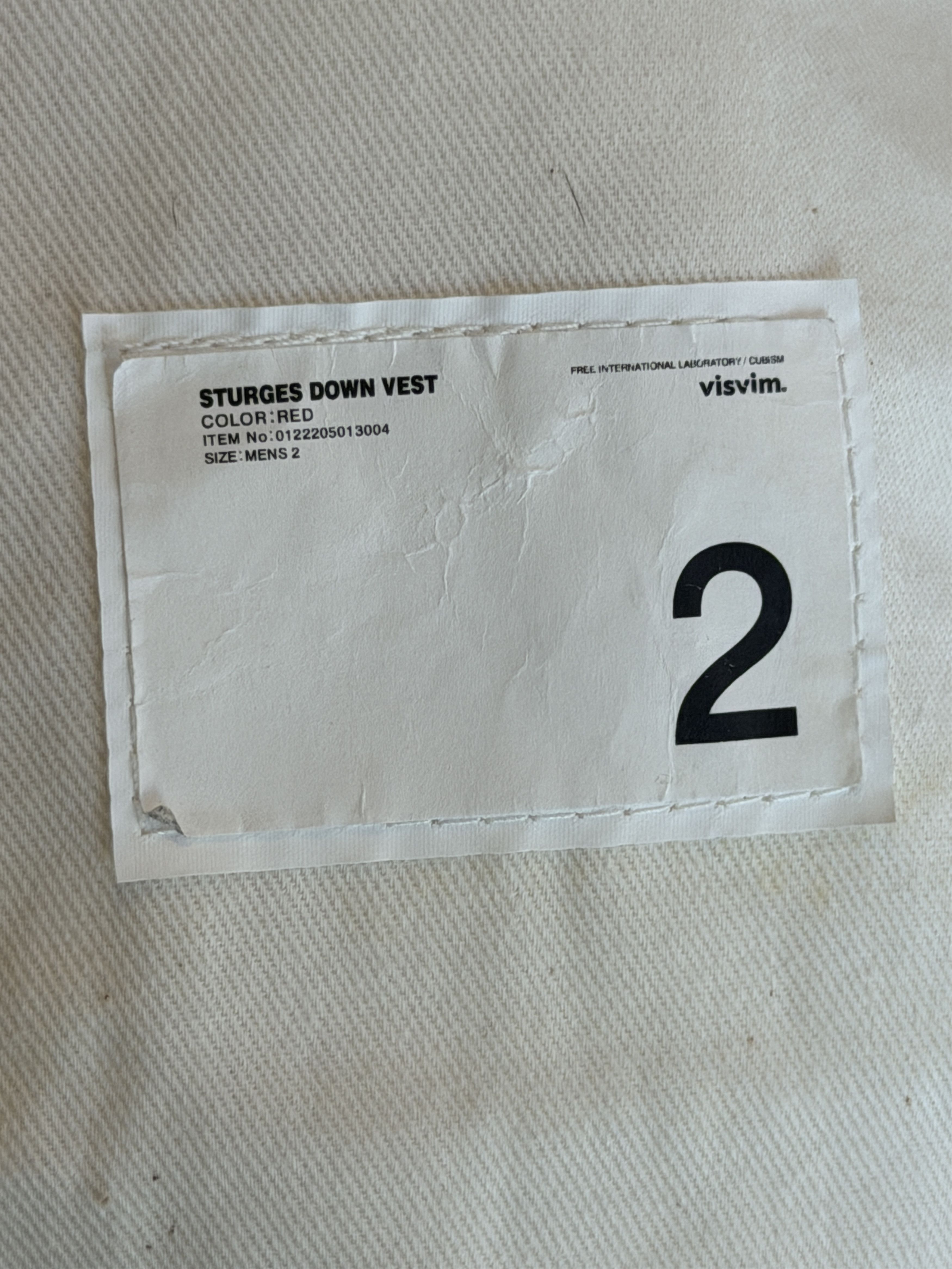 Visvim FW22 Sturges Down Vest *Peerless Exclusive Size US M / EU 48-50 / 2 - 14 Thumbnail