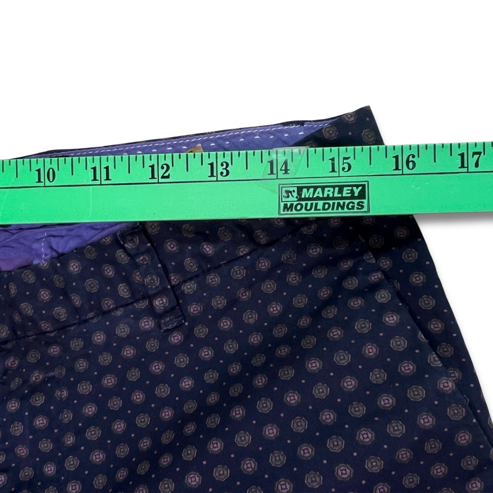 Scotch & Soda Scotch & Soda Navy Blue Patterned Skinny Pants Size 30 Made Size US 30 / EU 46 - 9 Thumbnail