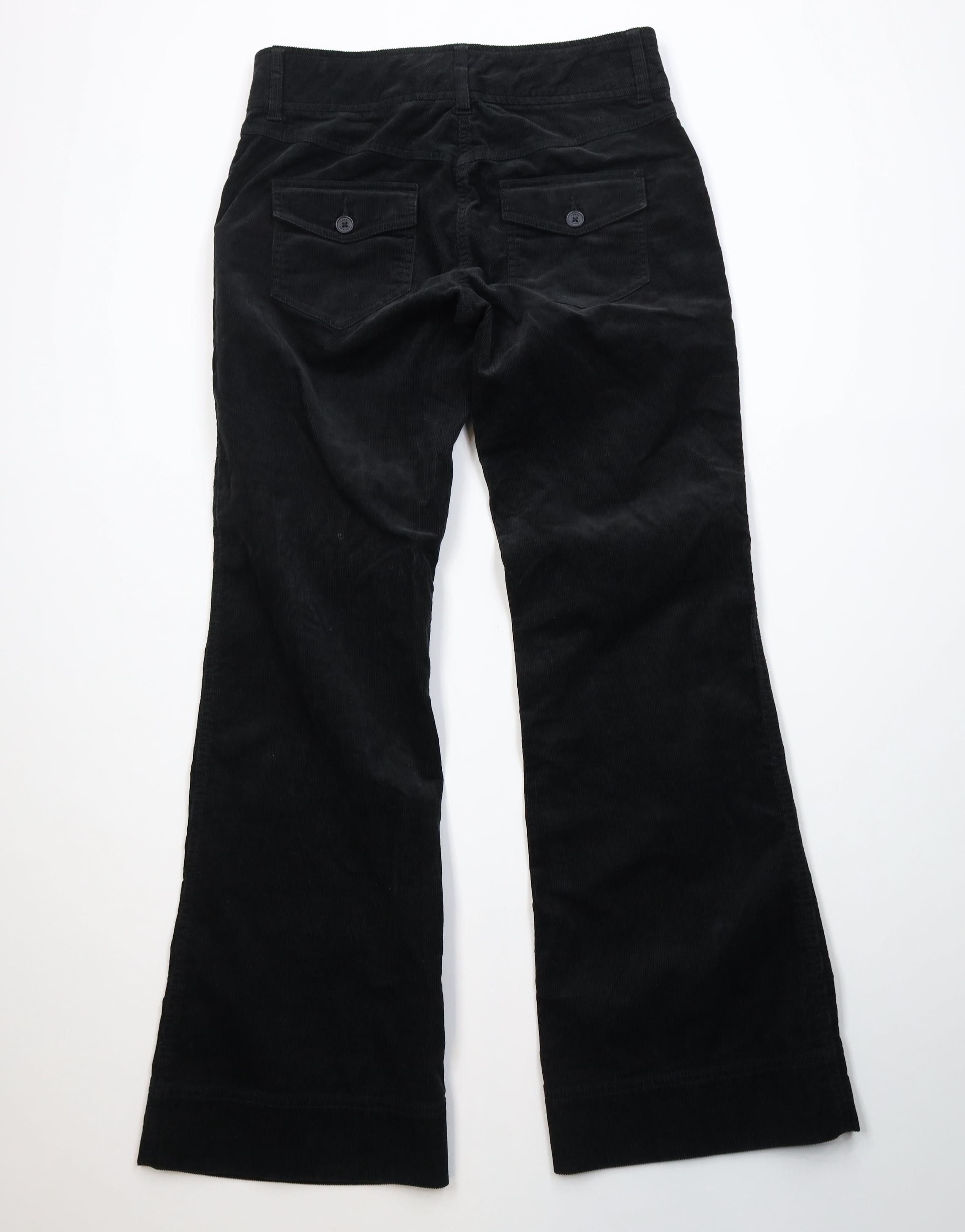Tommy Hilfiger Vintage Y2K 2005 Tommy Hilfiger Wide Leg Corduroy Pants Size 32" / US 10 / IT 46 - 9 Thumbnail