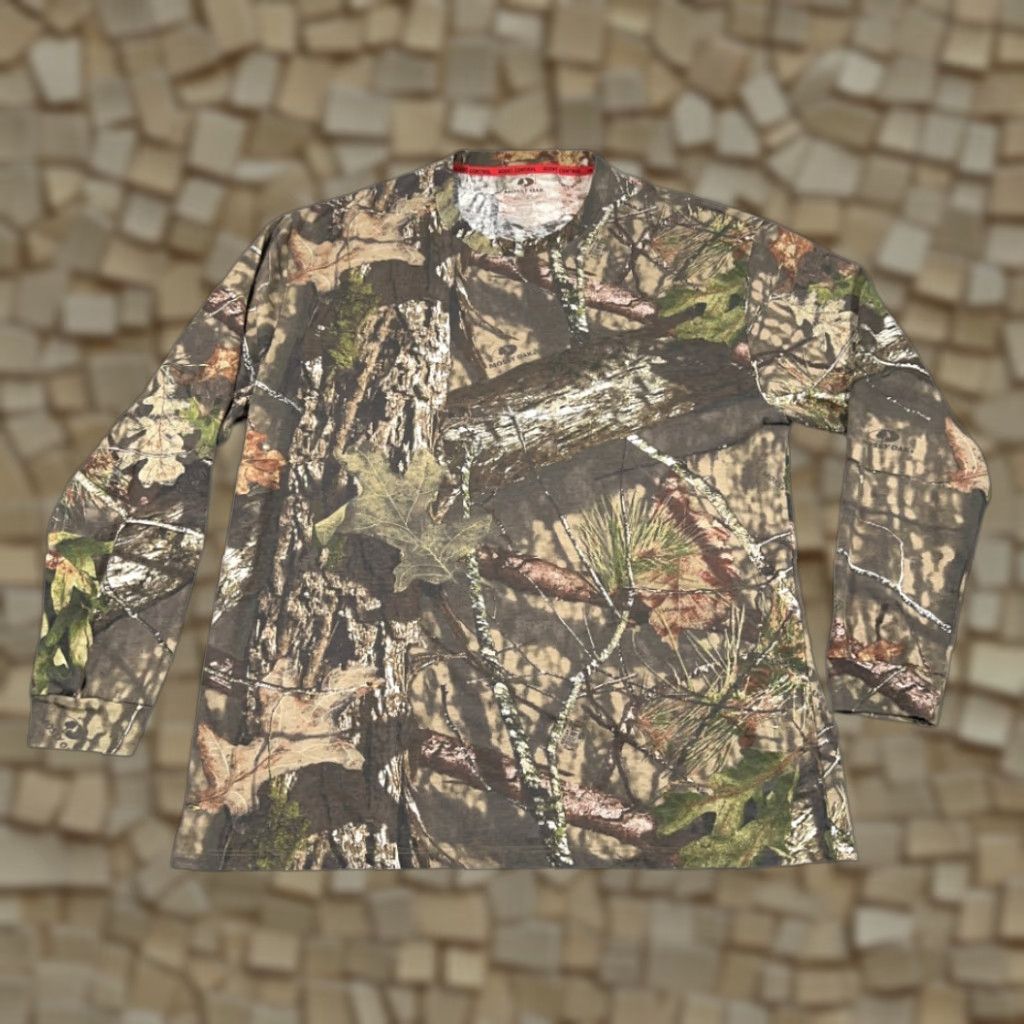 Vintage Mossy Oak Shirt Adult XL Brown Camouflage Scent Control Outdoor Long Sleeve Camouflage T-Shirt Mens Size US XL / EU 56 / 4 - 1 Thumbnail