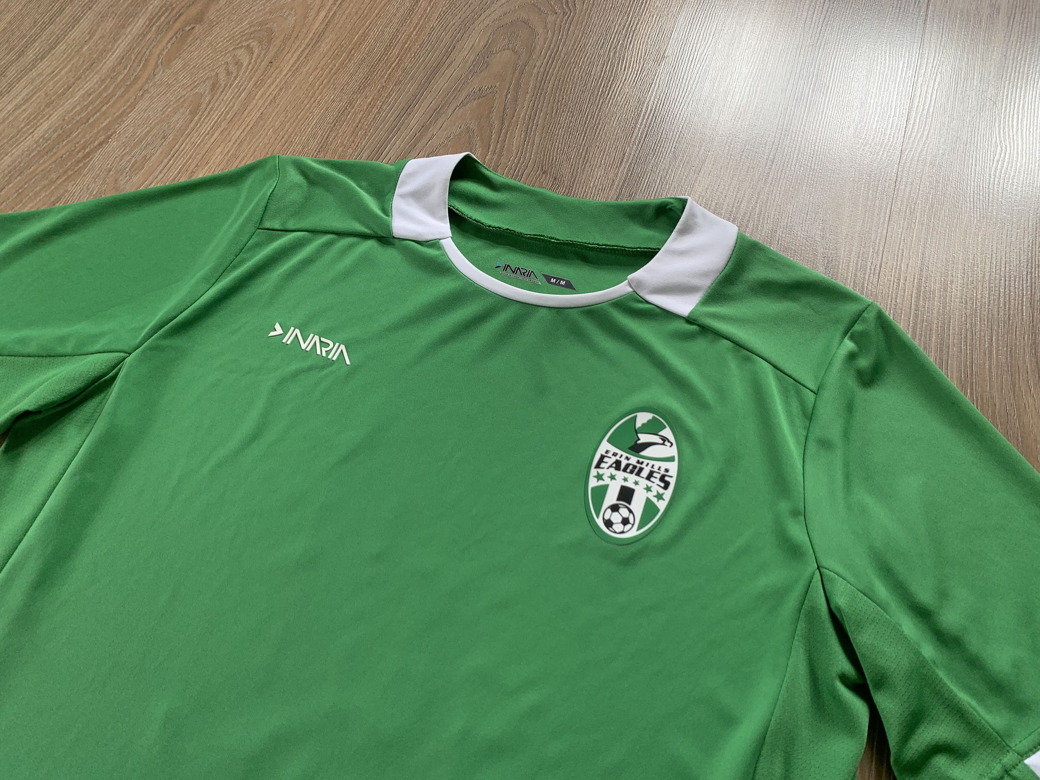Castore Inria Erin Mils Eagles 10 Soccer Jersey Size US M / EU 48-50 / 2 - 4 Thumbnail