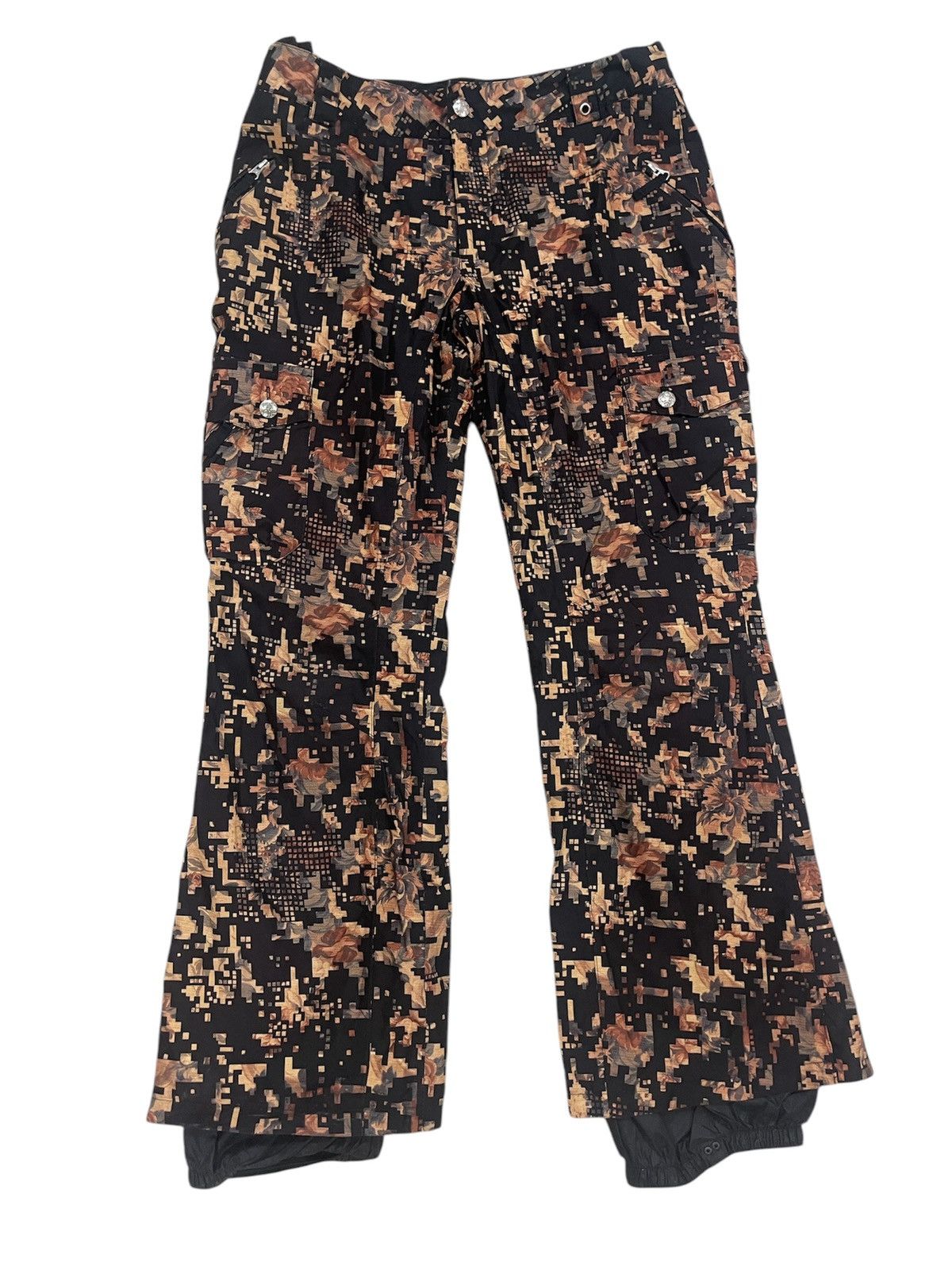 Burton × Vintage SKIWEAR DIGITAL CAMOUFLAGE BURTON PANTS Size US 33 - 1 Thumbnail
