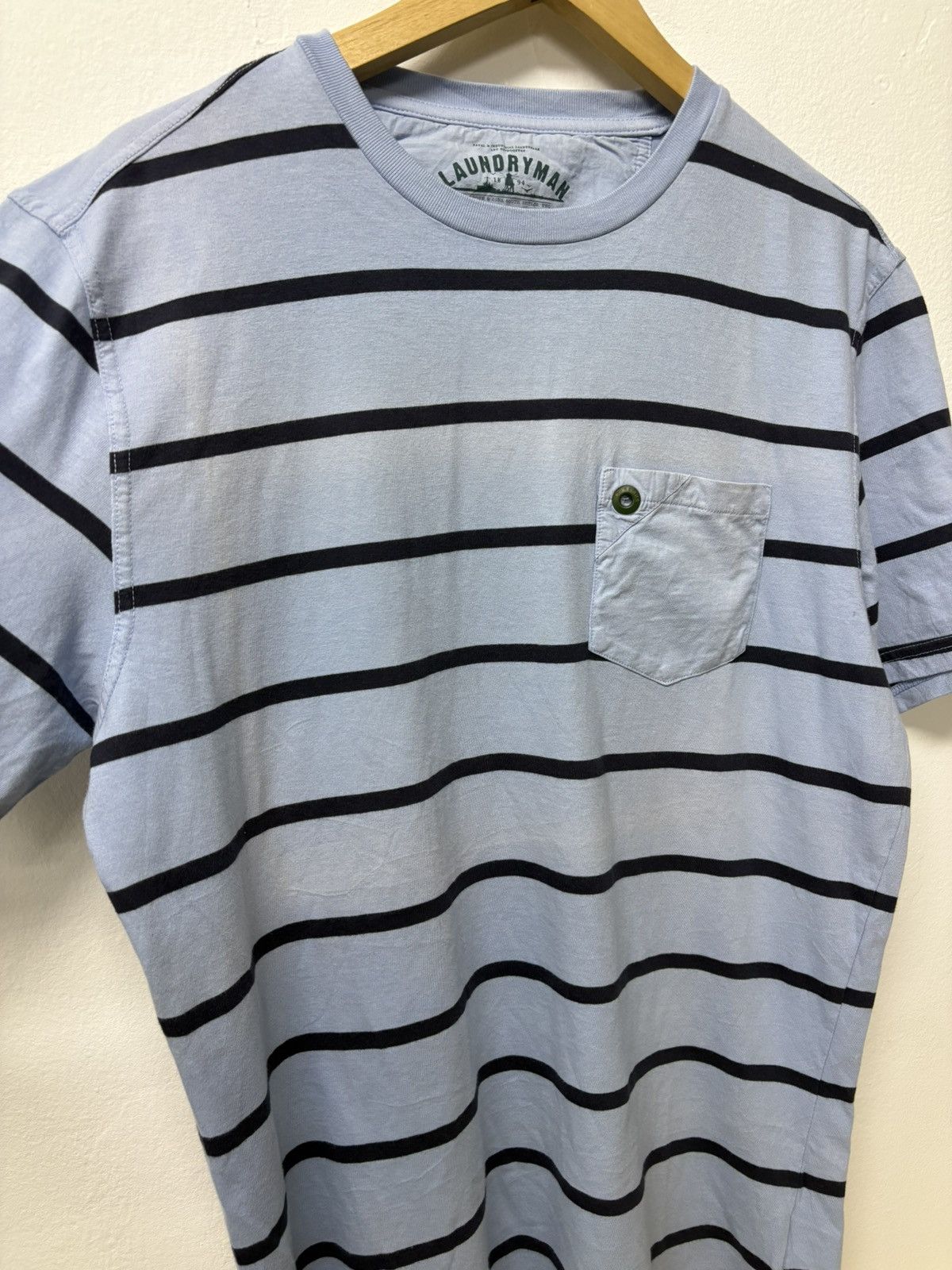 Barbour Barbour Stripe Pocket T-Shirt Size US XL / EU 56 / 4 - 2 Thumbnail