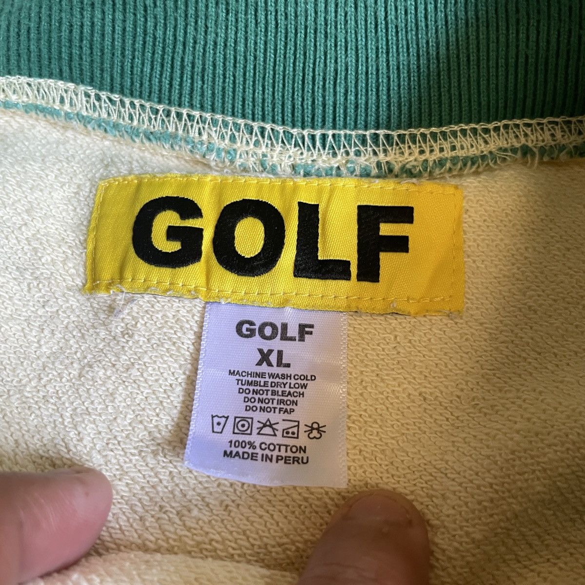 Golf Wang Golf Wang Country Polo Sweatshirt Size US XL / EU 56 / 4 - 3 Thumbnail